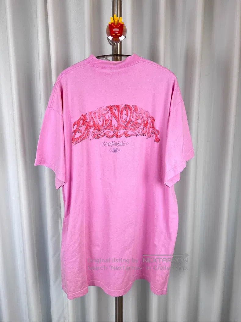 Balenciaga Balenciaga Pink Disaster Short Sleeve Size US M / EU 48-50 / 2 - 3 Thumbnail