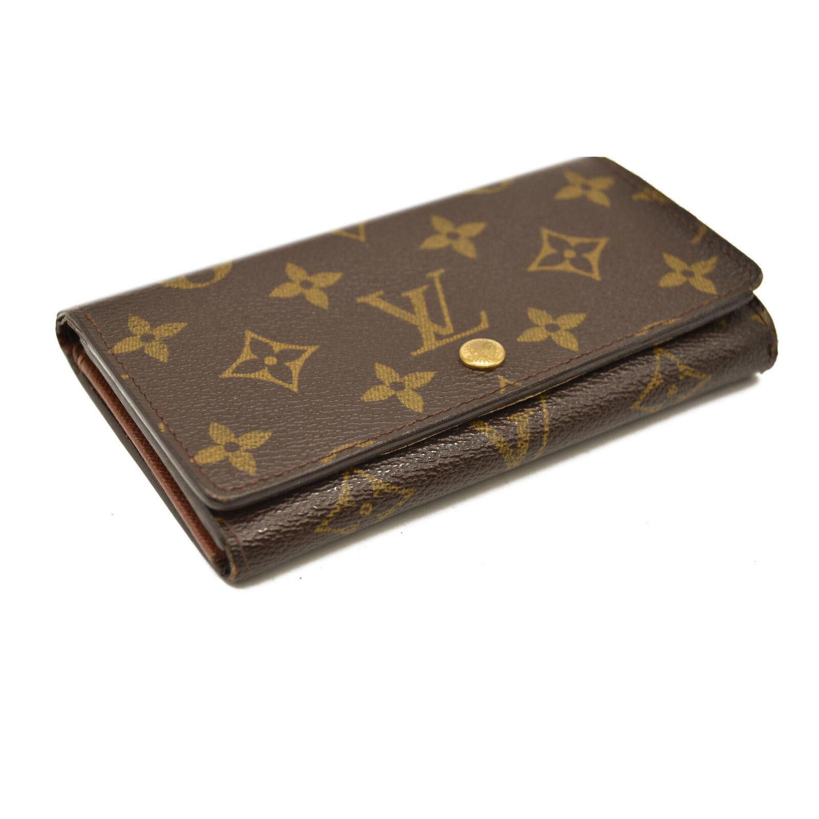 Louis Vuitton Louis Vuitton Monogram Porte-Monnaie Billets Tresor Wallet Size ONE SIZE - 3 Thumbnail