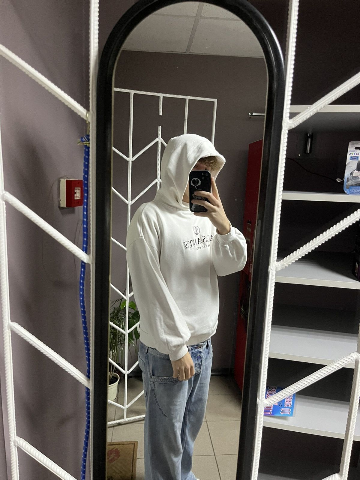 Allsaints Baggy Oversized Allsaints Hoodie Size US M / EU 48-50 / 2 - 6 Thumbnail