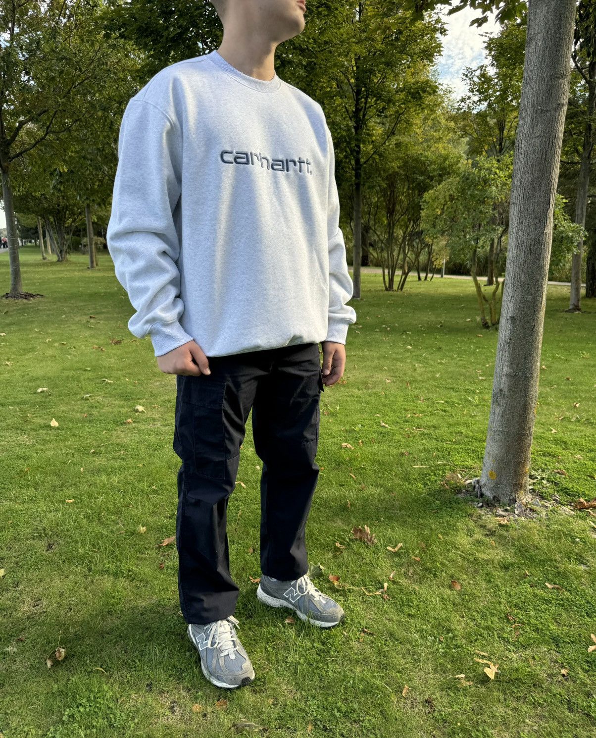 Carhartt Wip Carhartt Ash Heather Sweatshirt Size US XL / EU 56 / 4 - 5 Thumbnail