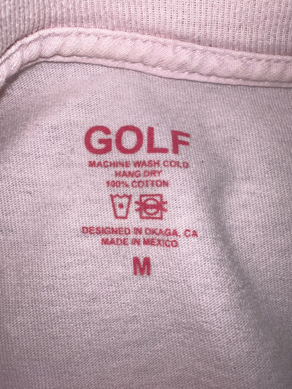 Golf Wang GOLF flower boy tee pink Size US M / EU 48-50 / 2 - 3 Thumbnail