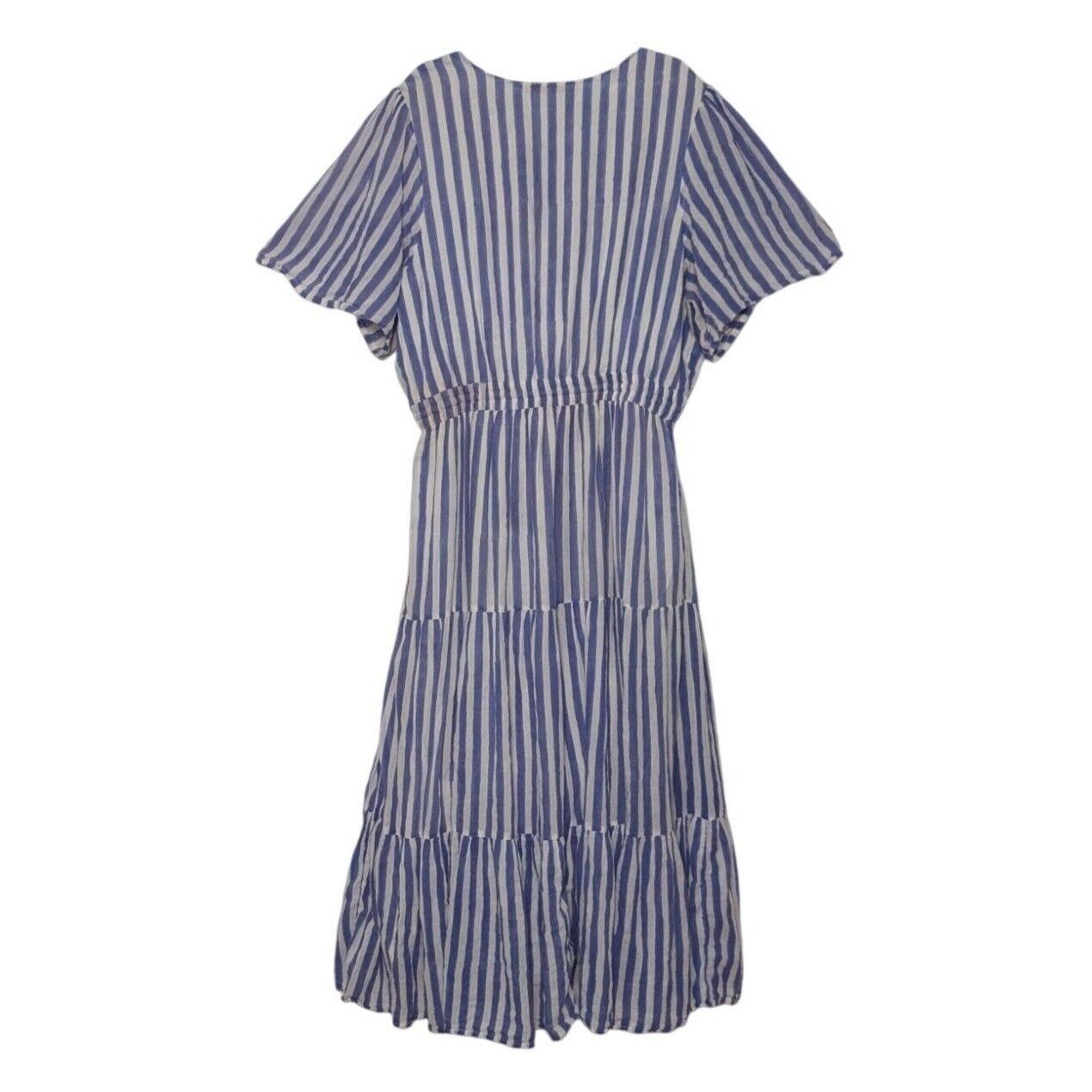 Oliphant Oliphant Tuckernuck Stripe Maxi Dress Womens Size XL Blue Size XL / US 12-14 / IT 48-50 - 11 Thumbnail