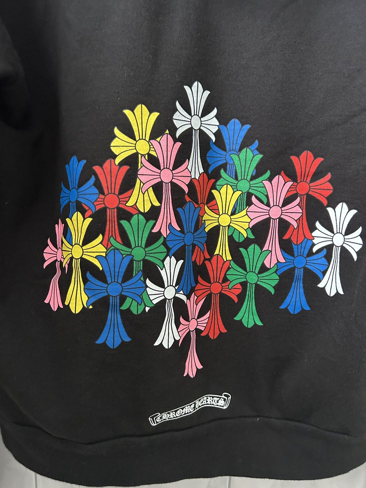 Chrome Hearts Chrome Hearts Cemetery Cross Multi-color Zip Up Hoodie XS Size US XS / EU 42 / 0 - 5 Thumbnail