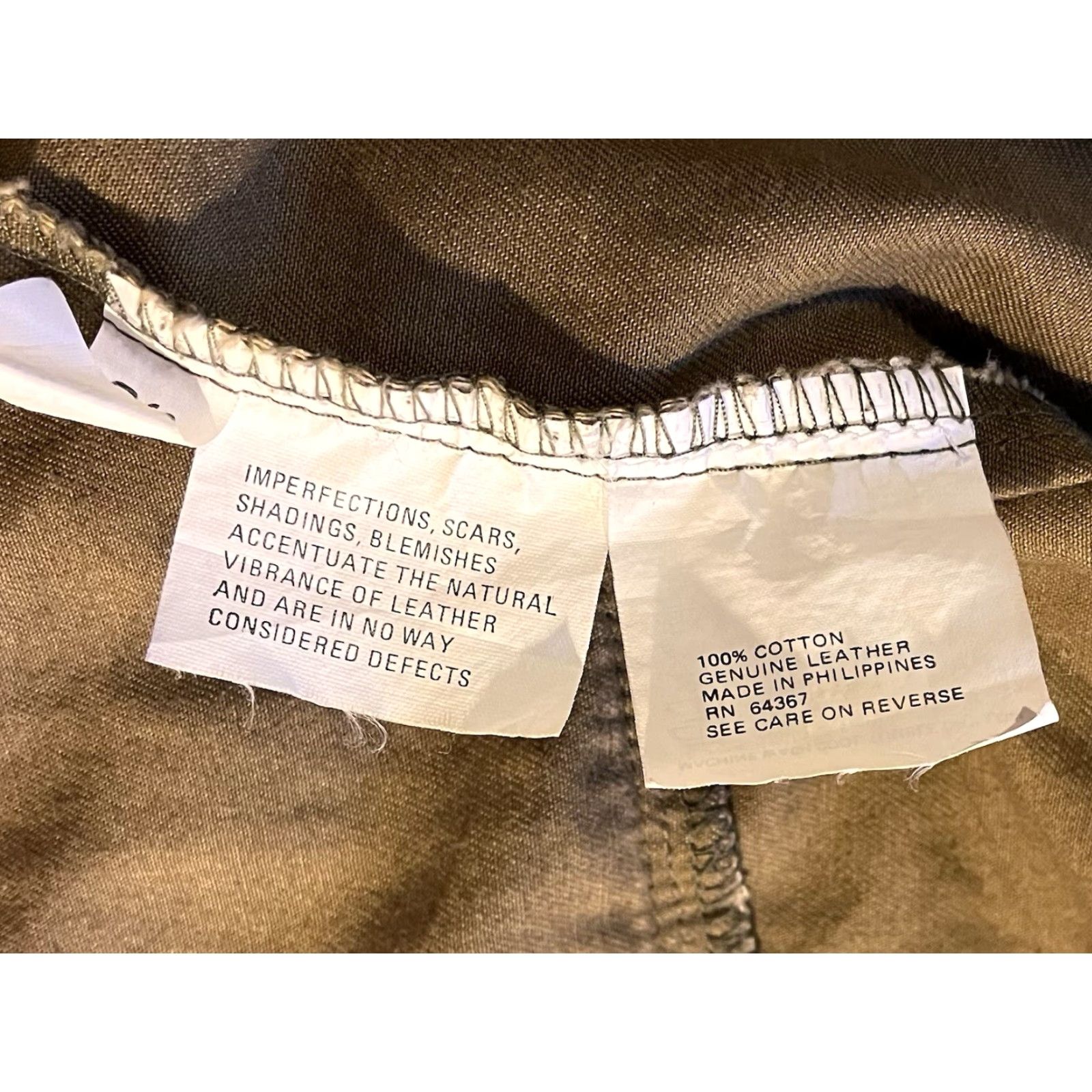 Vintage VINTAGE M. Julian Adventures Canvas Hunting Jacket Men’s 42 Beige Leather Collar Size US XS / EU 42 / 0 - 6 Thumbnail