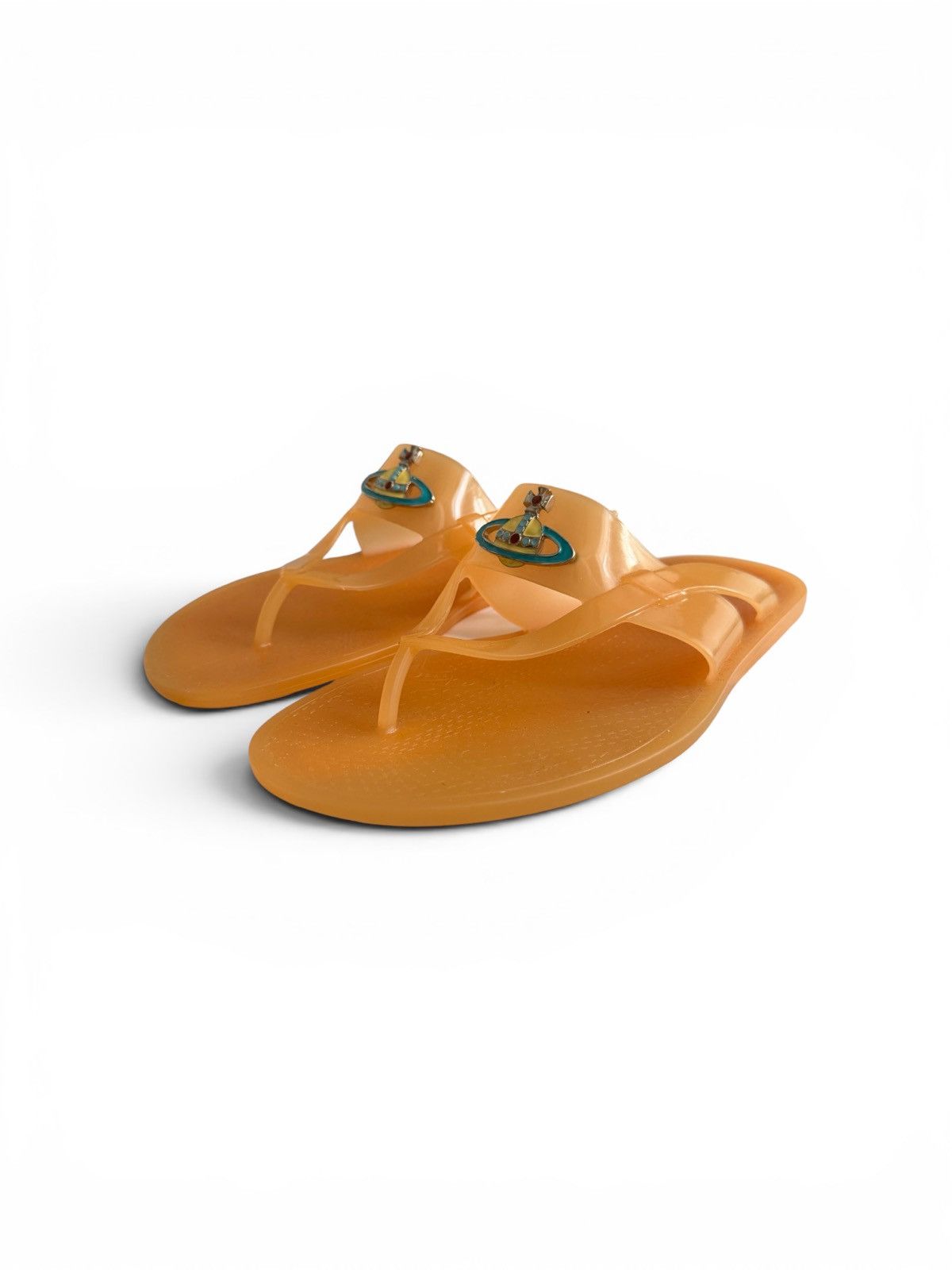 Vivienne Westwood Vivienne Westwood Orb Rubber Slippers Size US 7 / EU 40 - 1 Thumbnail