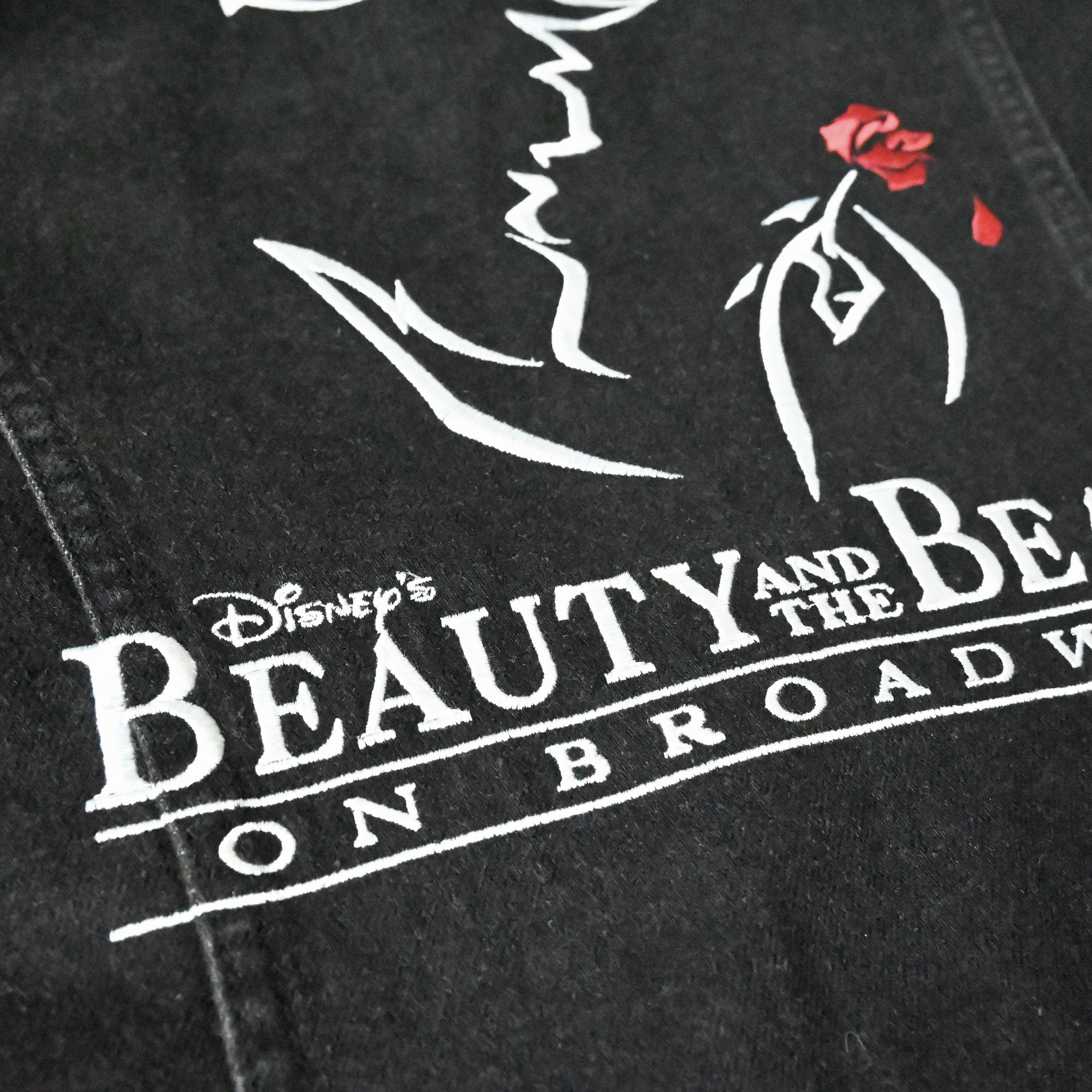 Disney Vtg Lee x Beauty and the Beast black denim trucker jacket Size US S / EU 44-46 / 1 - 15 Thumbnail