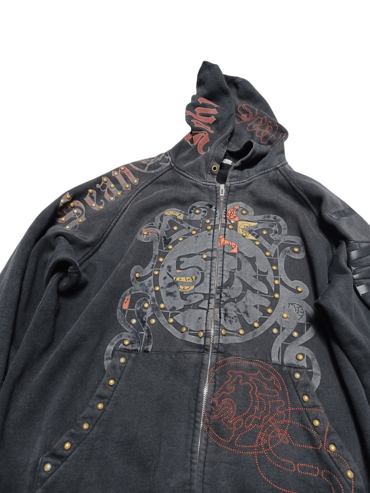 Sean John SEAN JOHN FIRE AVANT GARDE JAPANESE Y2K SK8 ZIP HOODIE Size US XL / EU 56 / 4 - 2 Thumbnail