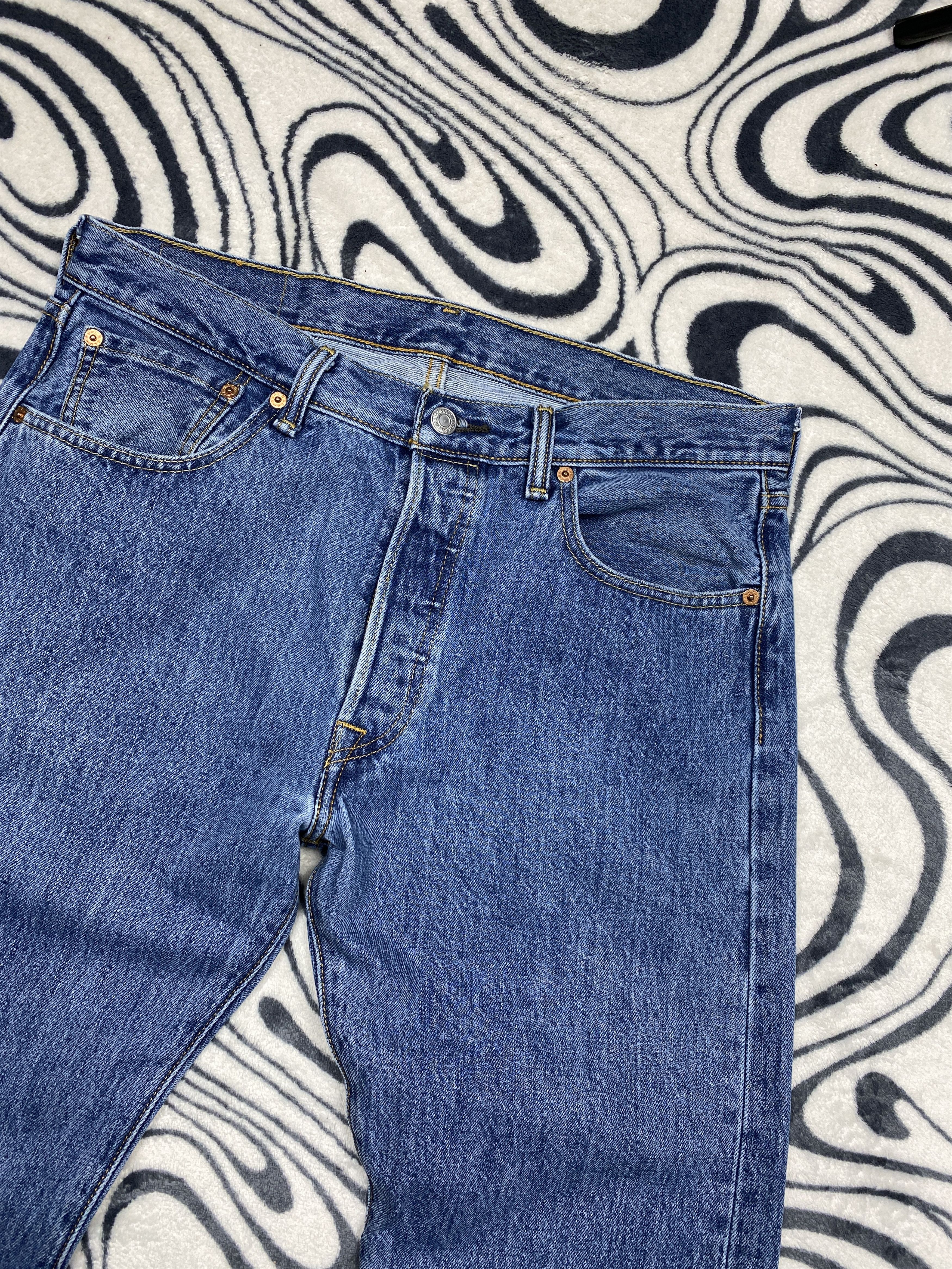 Levi's Levi's 501 Vintage Mens Denim Pants Jeans Size US 33 - 4 Thumbnail