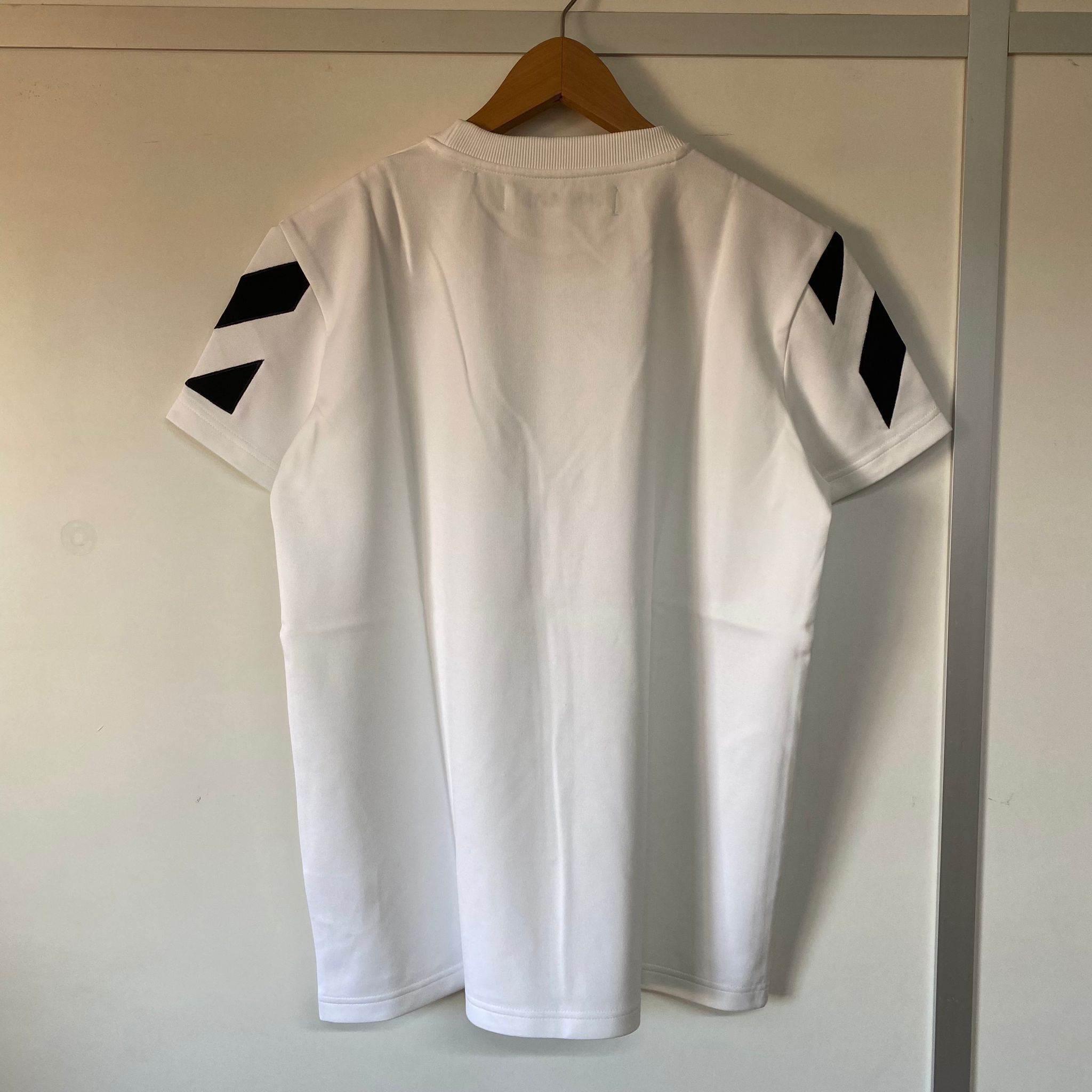 Off-White White Embroidered OFF Logo Diagonals T-Shirt Size S / US 4 / IT 40 - 5 Thumbnail