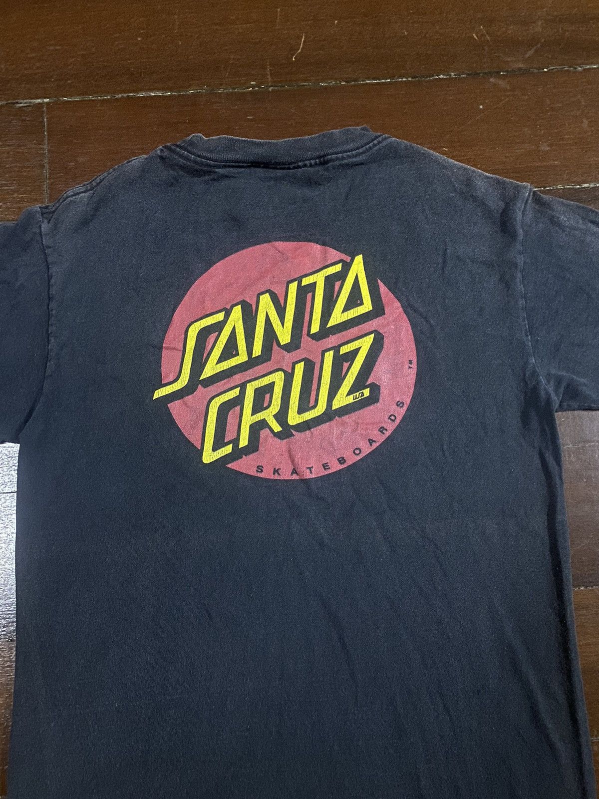 Hook-Ups Rare vintage SANTA CRUZ skateboard big logo sun faded Size US M / EU 48-50 / 2 - 2 Thumbnail
