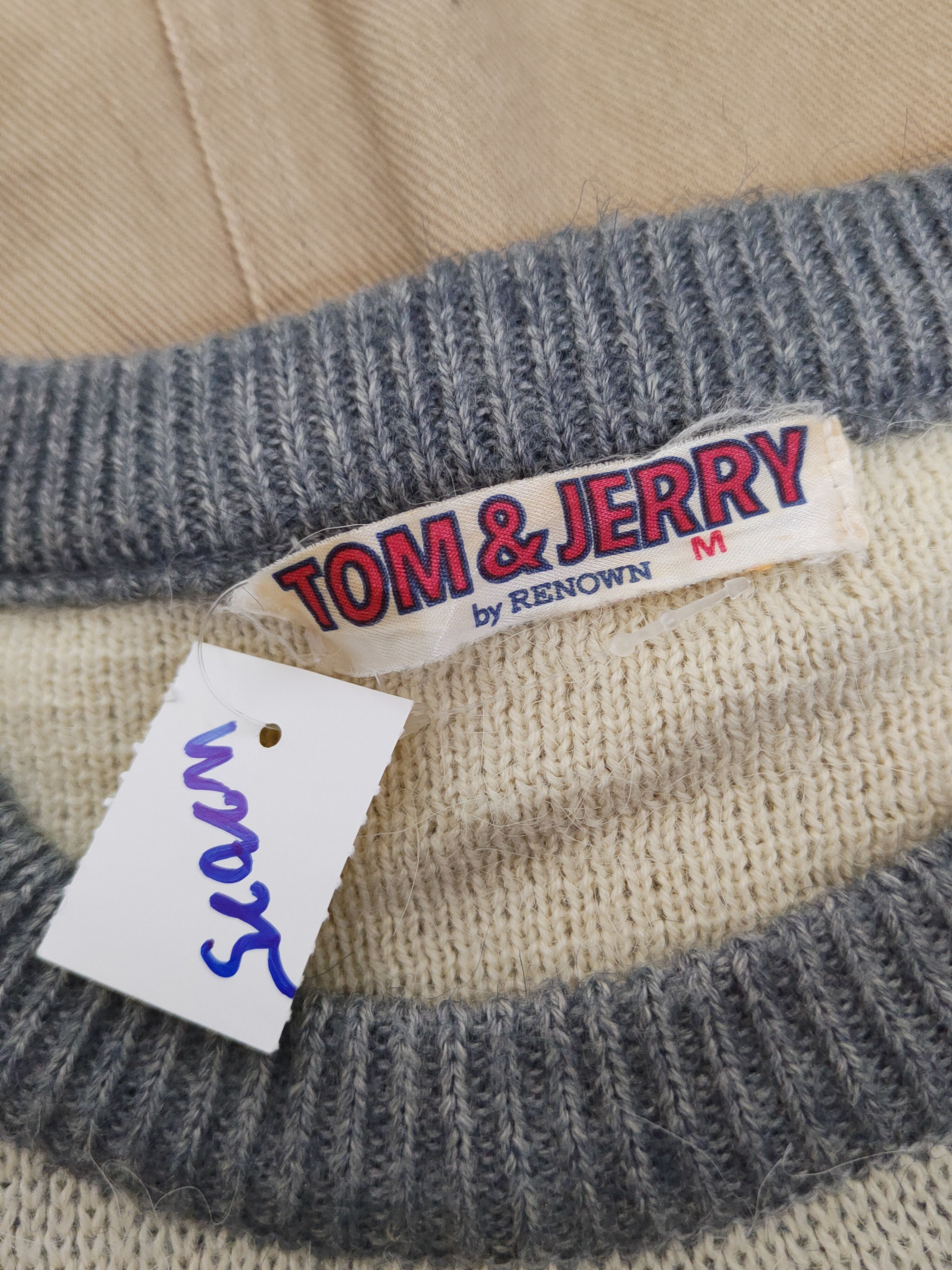 Cartoon Network Tom & Jerry by Renown vintage Knitwear Sweatshirts #W2025 Size M / US 6-8 / IT 42-44 - 13 Thumbnail