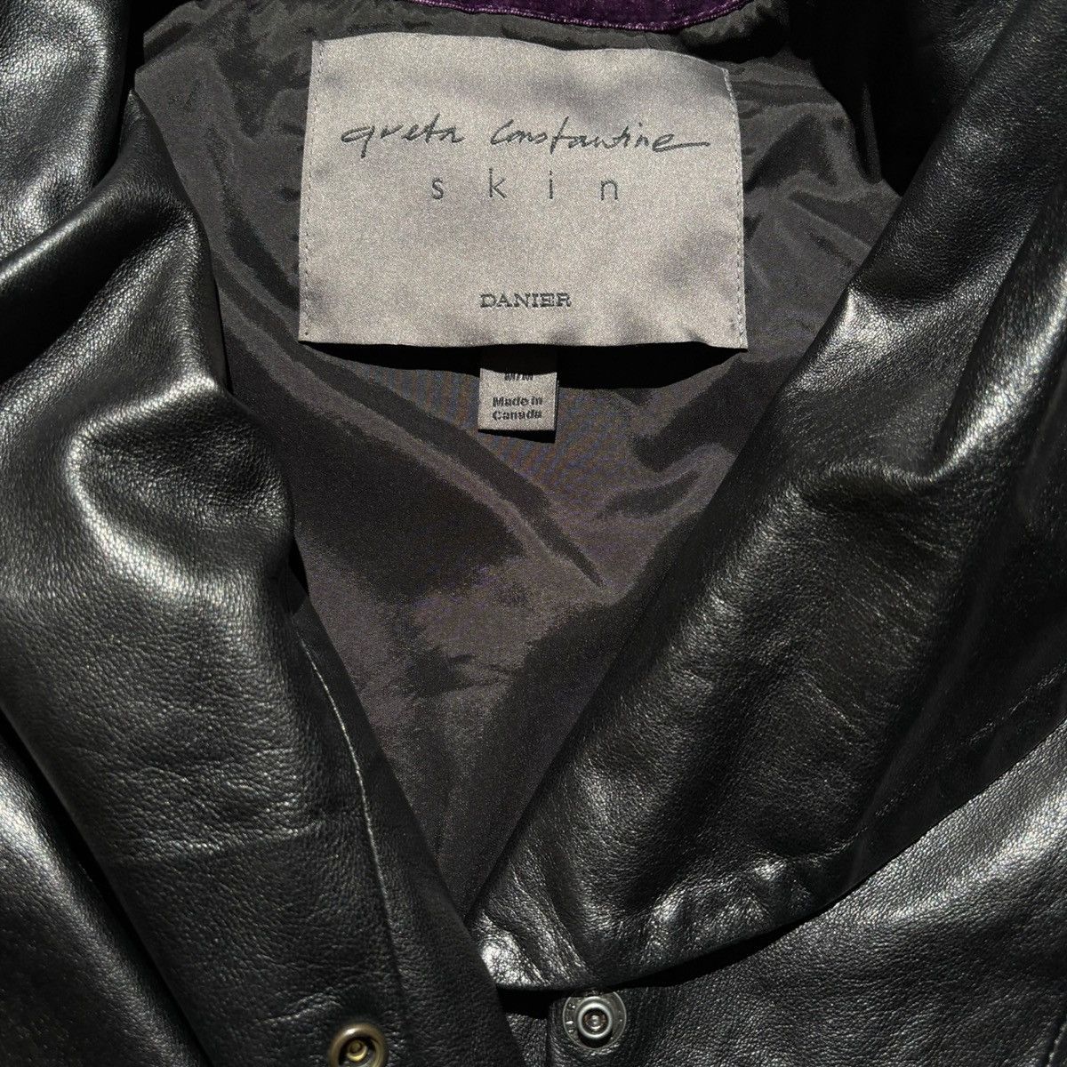 Designer × Genuine Leather × Leather Greta Constantine 3in1 leather wrap vest Size M / US 6-8 / IT 42-44 - 5 Thumbnail
