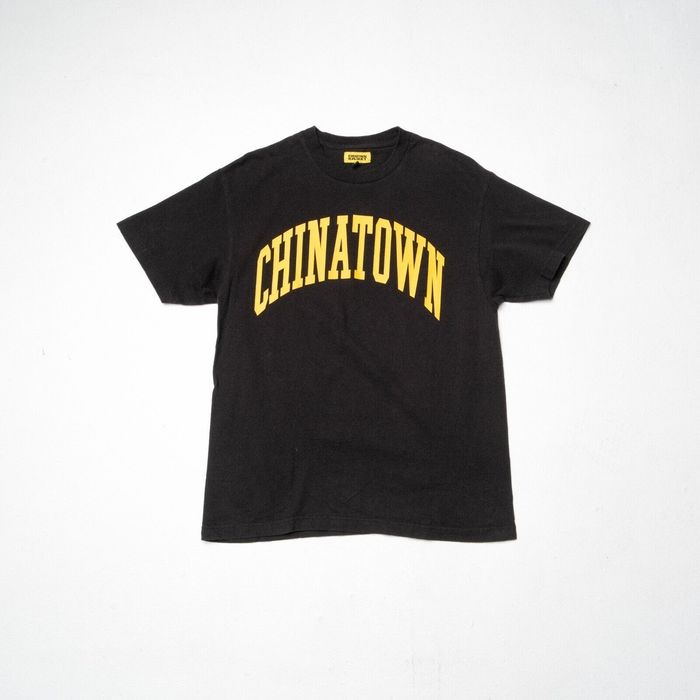 Market Chinatown Market Black Yellow Arc Logo Tee Shirt NYC Men's S ...