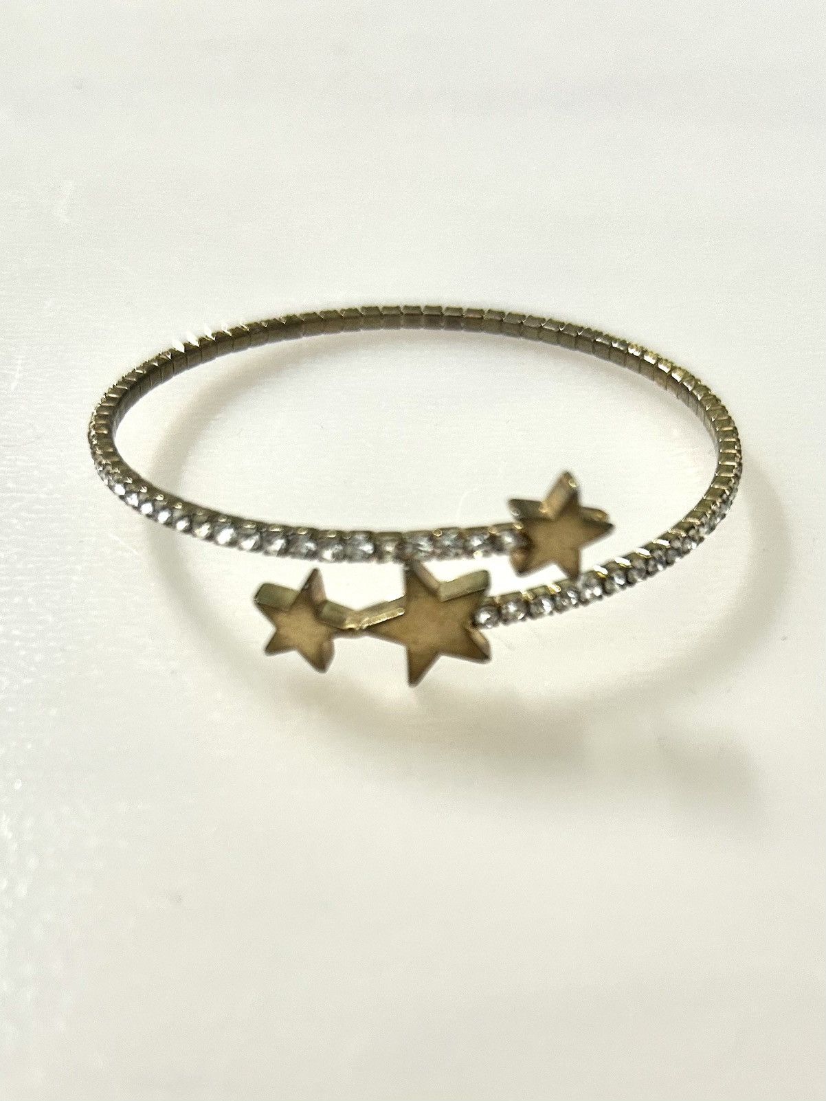 Jewelry Star Open Bangle Bracelet Size ONE SIZE - 1 Thumbnail