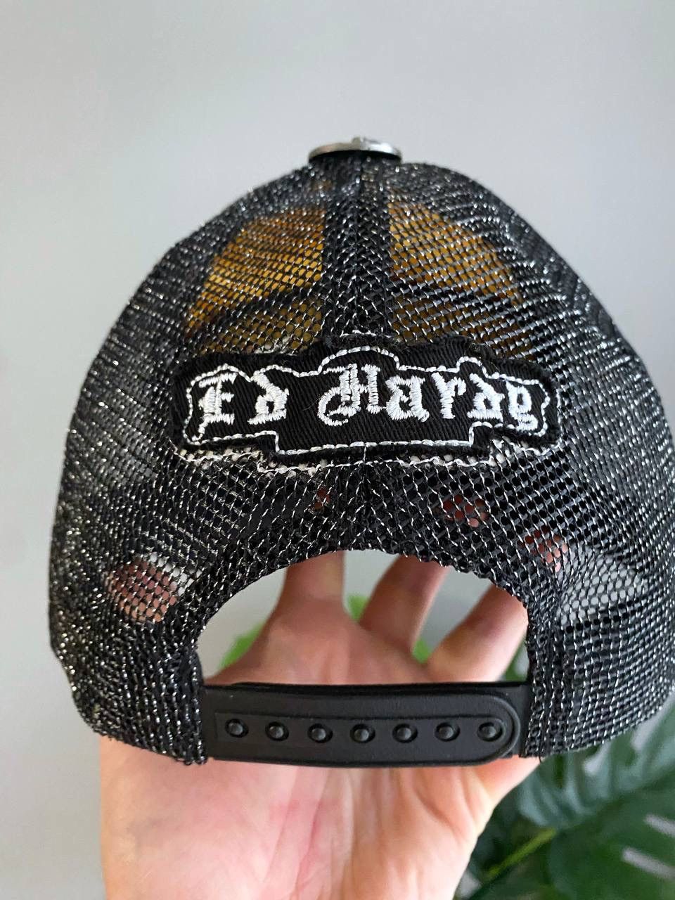 Ed Hardy Ed Hardy by Christian Audigier Tiger Logo Trucker Cap, OS Size ONE SIZE - 6 Thumbnail