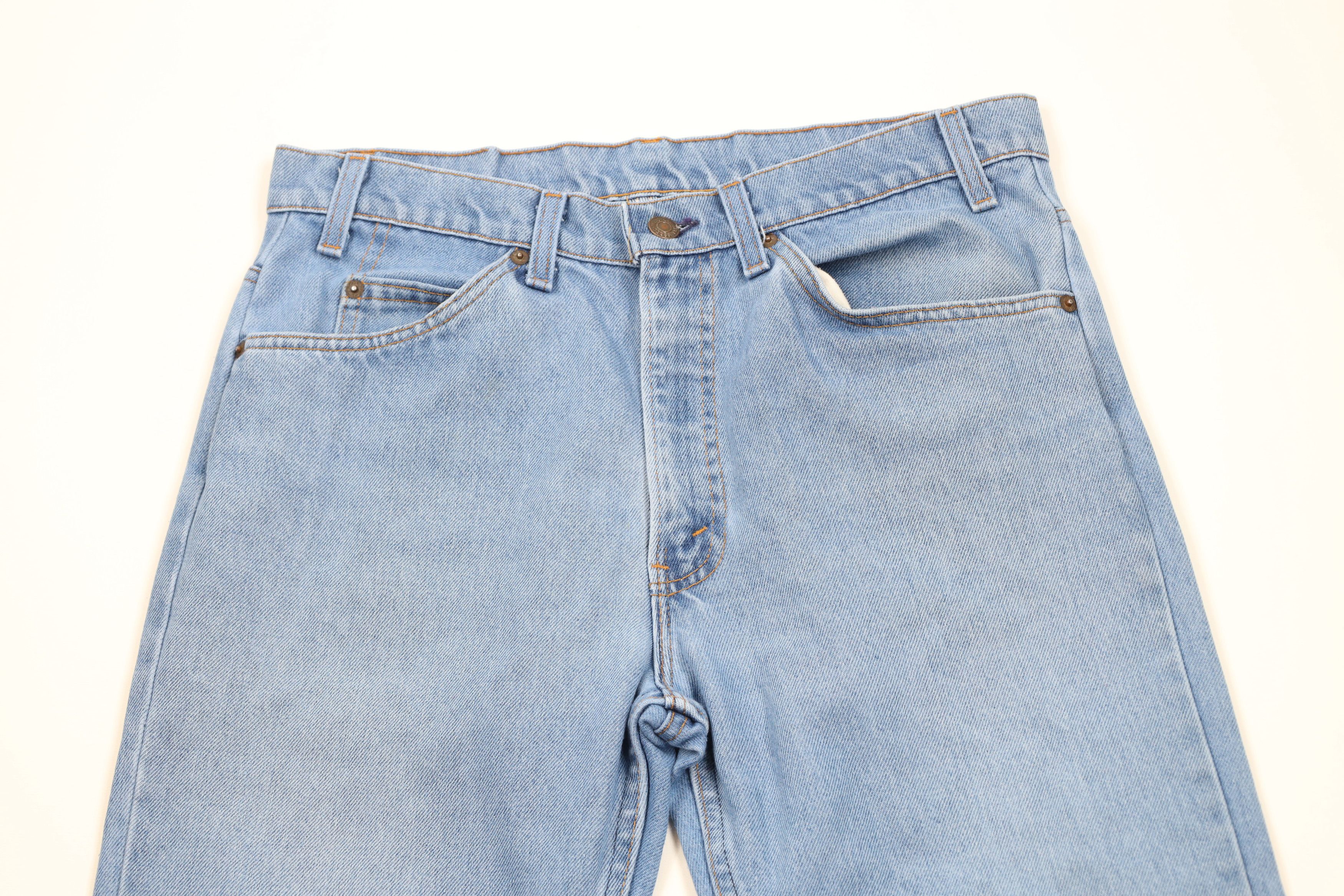 Levi's Vintage 70s 80s Levis Orange Tab Straight Leg Denim Jeans Size US 32 / EU 48 - 2 Thumbnail