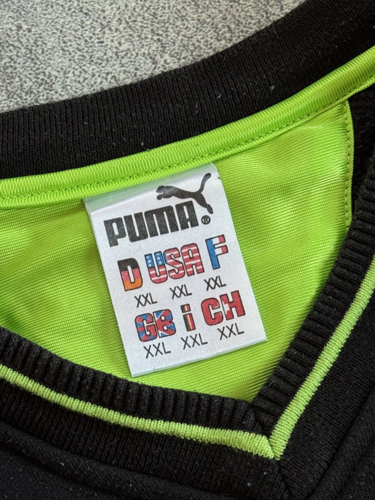 Puma × Vintage Puma XXL big logo sweatshirt vintage retro longsleeve jumper Size US XXL / EU 58 / 5 - 6 Thumbnail