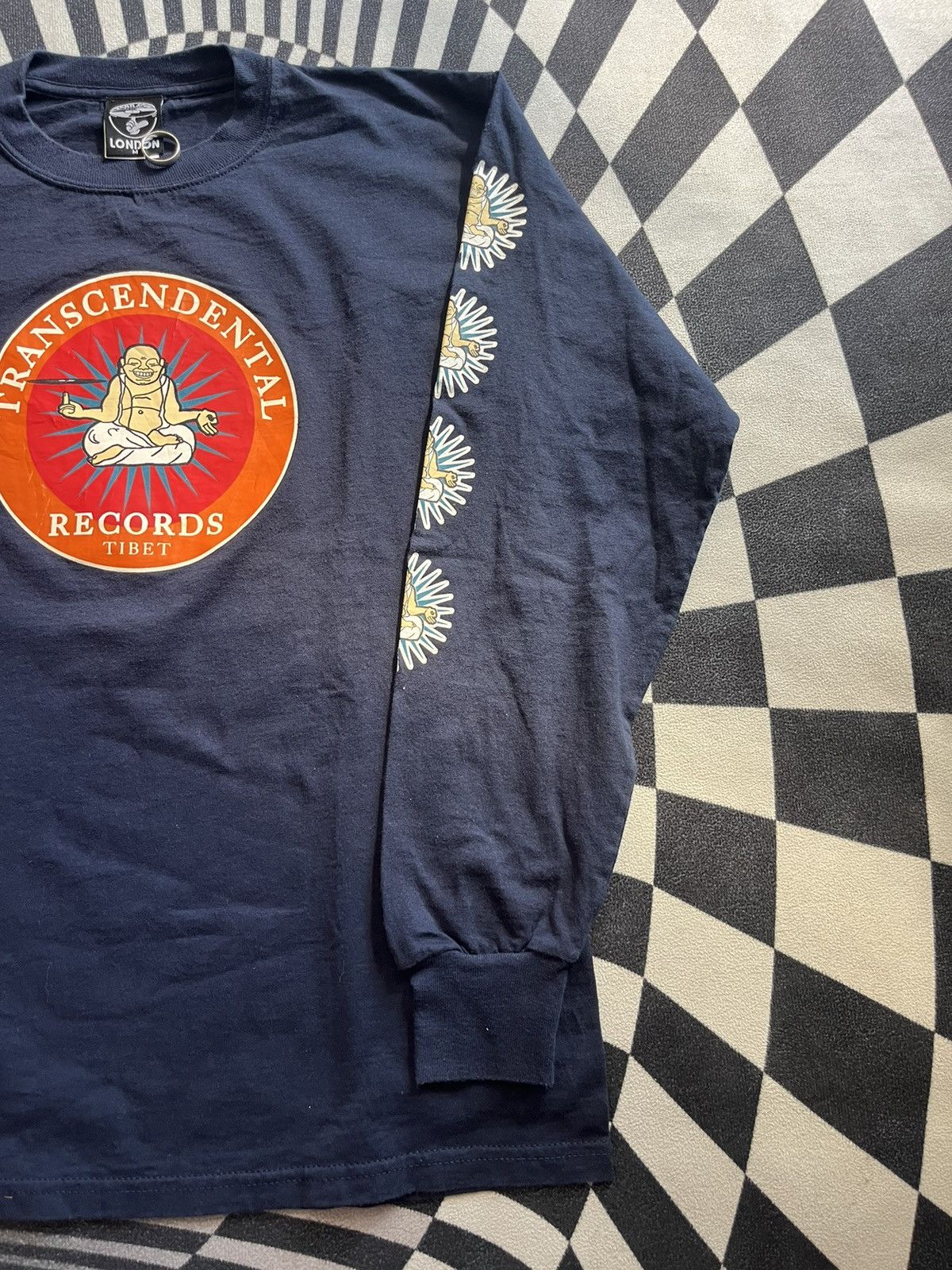 Arts & Science Vintage TRANSCENDENTAL RECORDS TIBET 00’s Hand Spun shirt Size US M / EU 48-50 / 2 - 10 Thumbnail