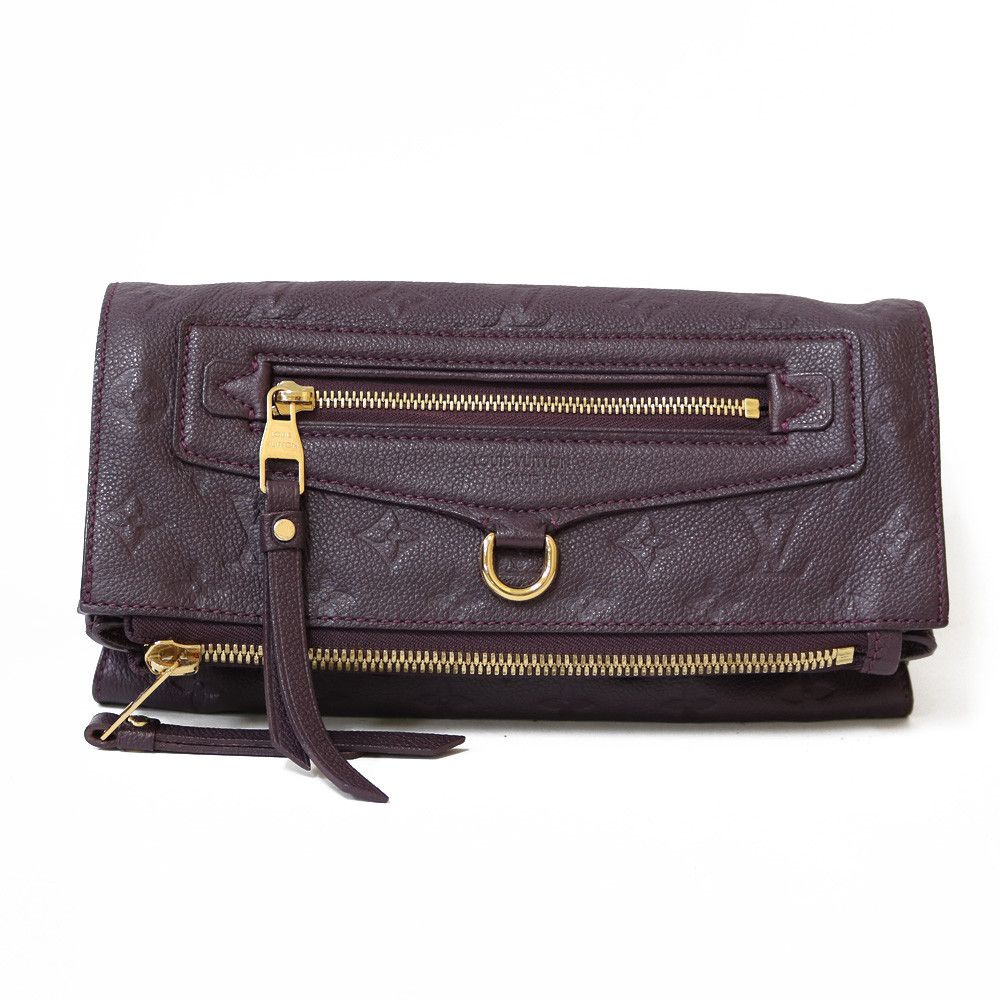 Louis Vuitton Petit Yante Monogram Amplant Clutch
