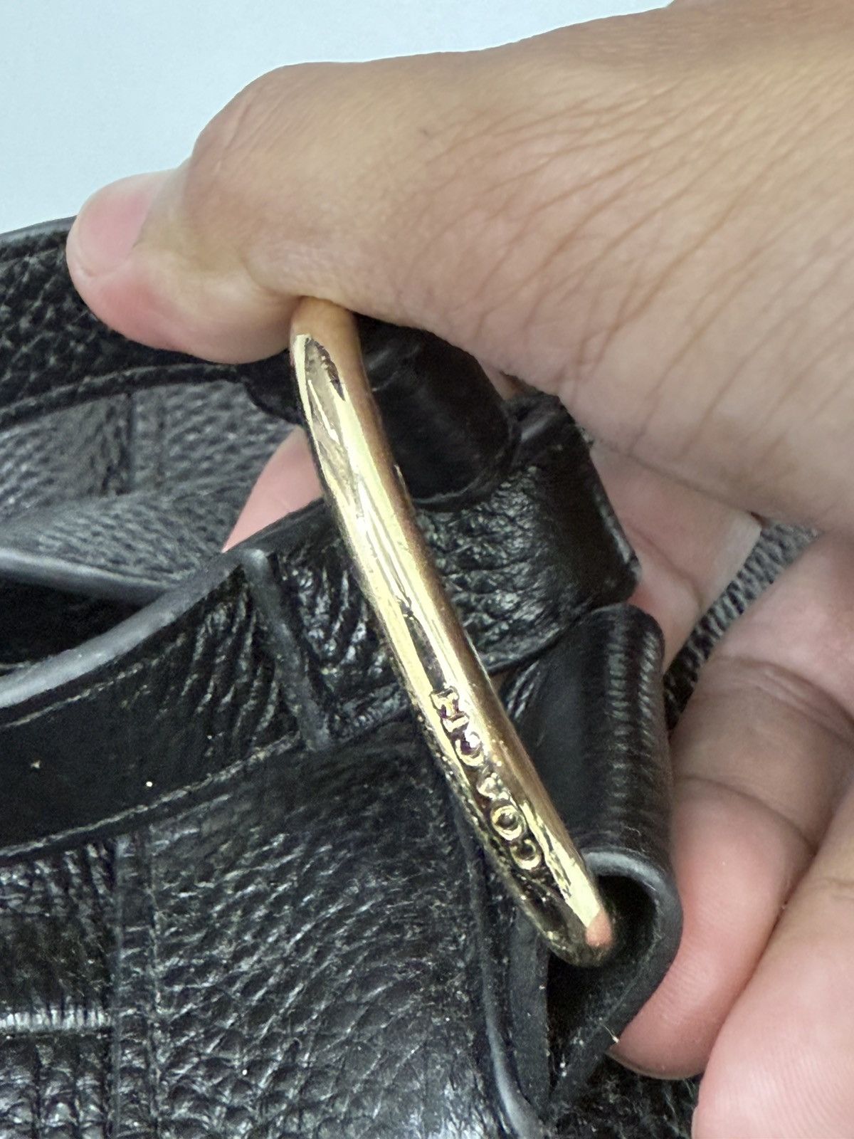 Coach Coach New York Signature Black Genuine Leather Backpack Size ONE SIZE - 9 Thumbnail