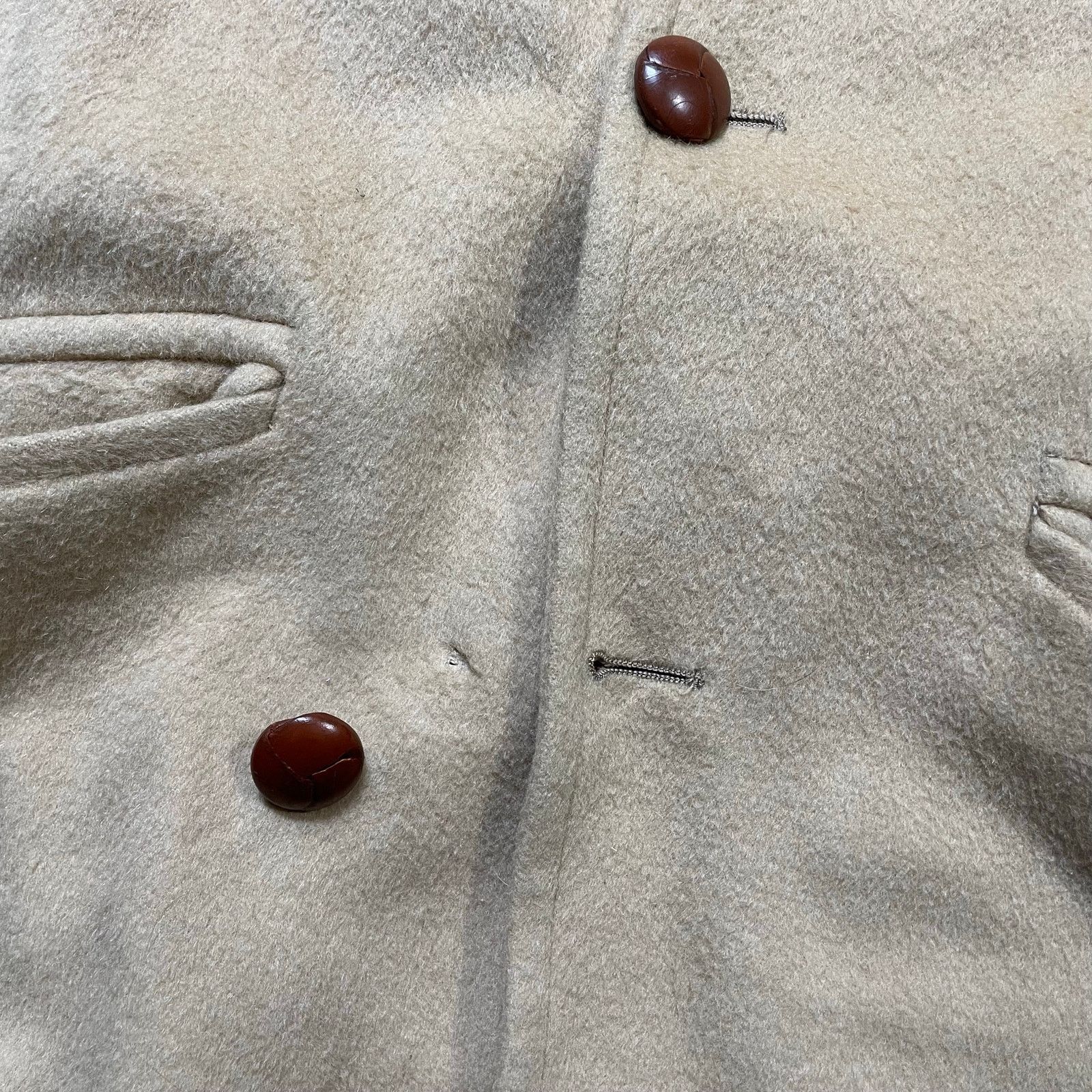 Pendleton Sir Pendleton Wool Lined Coat Sherpa Collar Overcoat USA L Size US L / EU 52-54 / 3 - 6 Thumbnail