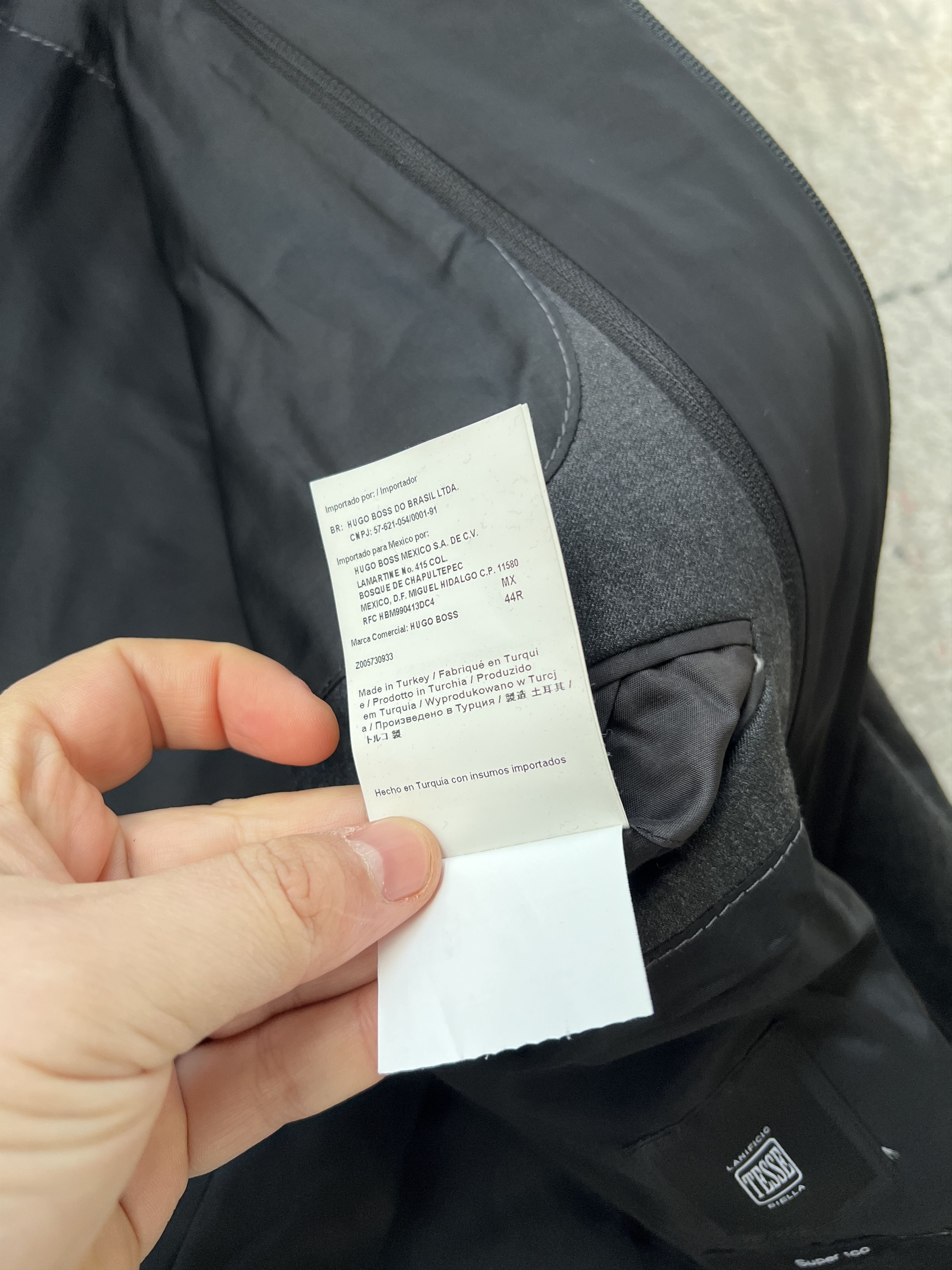 Hugo Boss Hugo Boss Lanificio Tesse Biella Blazer Size 44R - 9 Thumbnail