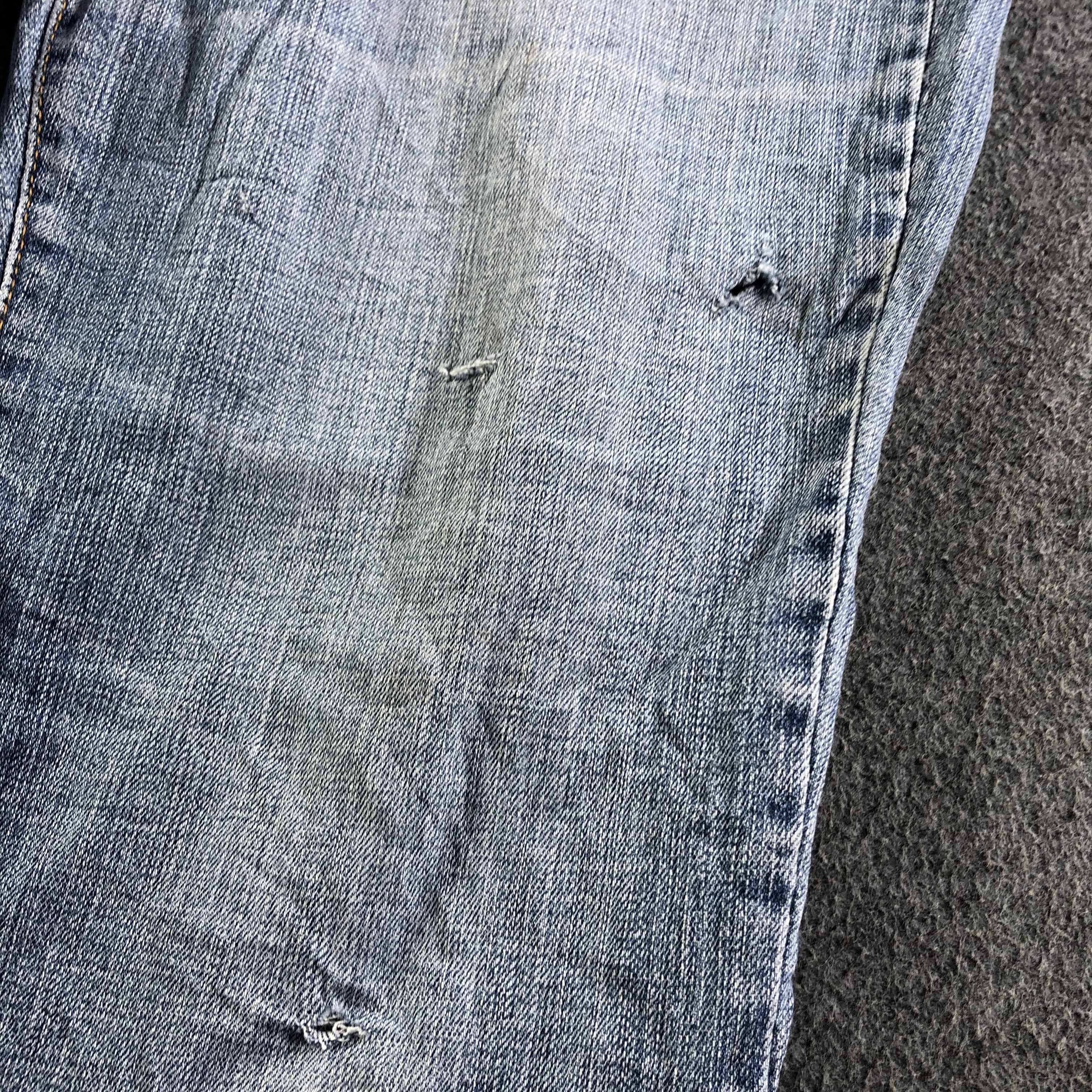 Levi's Vintage Blue Wash Levis 505 Jeans-J3281 Size US 37 - 7 Thumbnail
