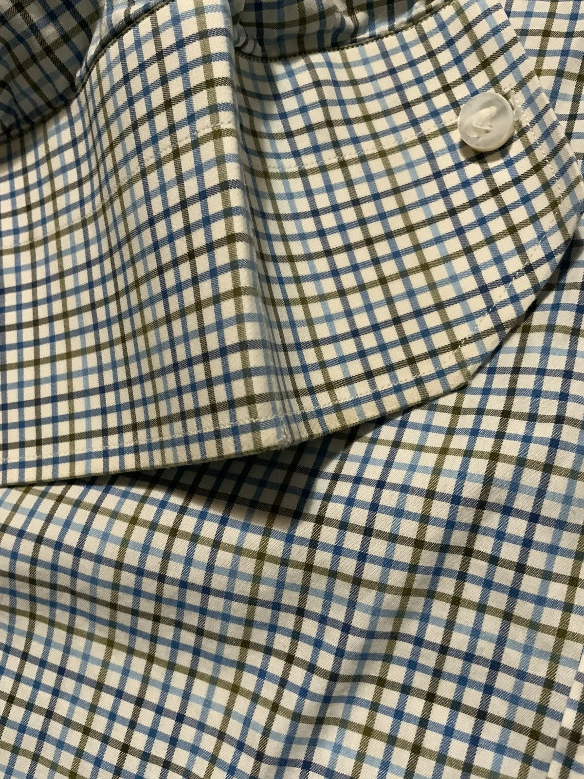 Other Oriali Firenze Made In Italy Check Plaid Dress Button Shirt Size US M / EU 48-50 / 2 - 6 Thumbnail