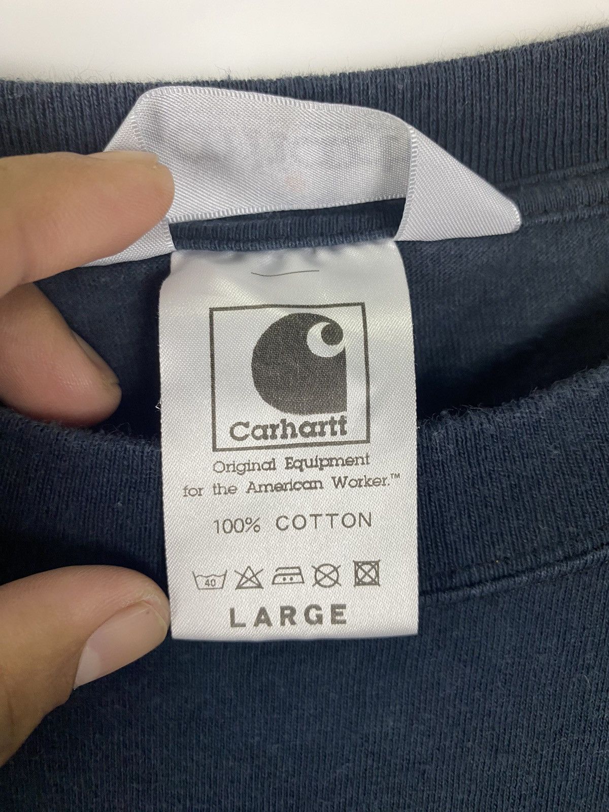 Carhartt Vintage Carhartt Pocket tee Size US L / EU 52-54 / 3 - 8 Thumbnail