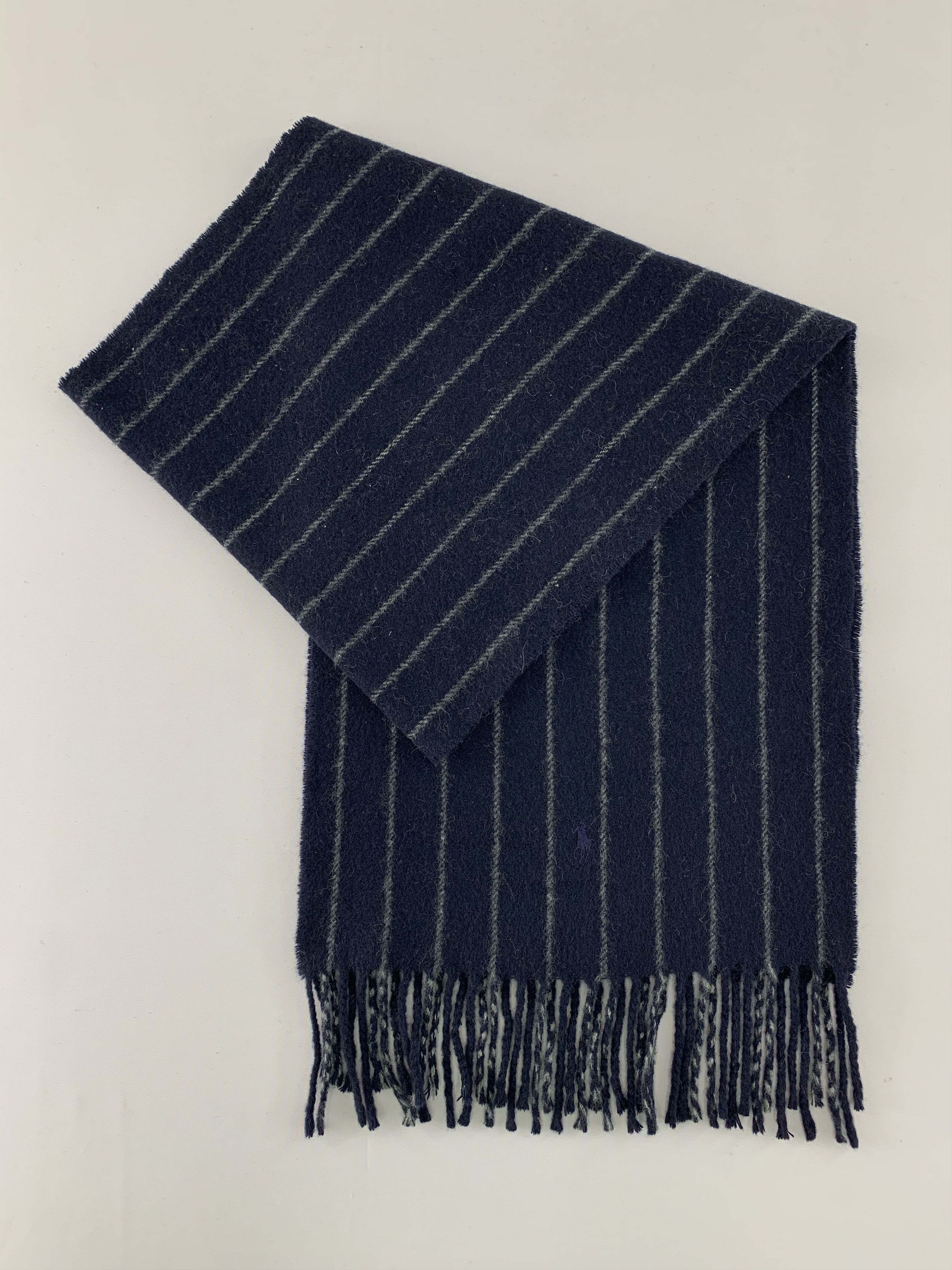 Polo Ralph Lauren Polo Ralph Lauren Scarf Wool Muffler Neck Wrap BL4274 Size ONE SIZE - 1 Thumbnail
