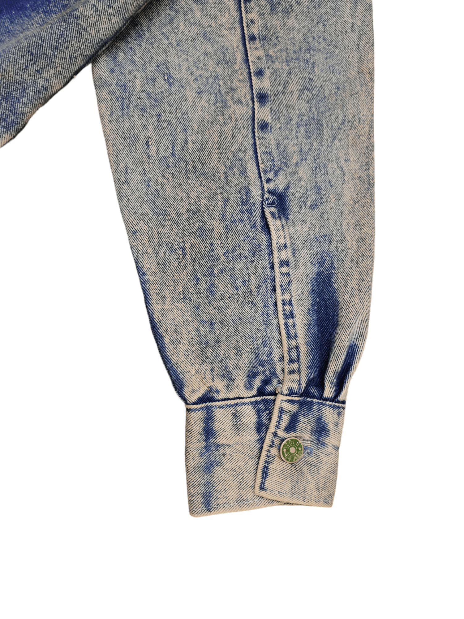 Vintage 1990s Indianapolis 500 Studded Oversize Trucker Denim Jacket Size US M / EU 48-50 / 2 - 9 Thumbnail