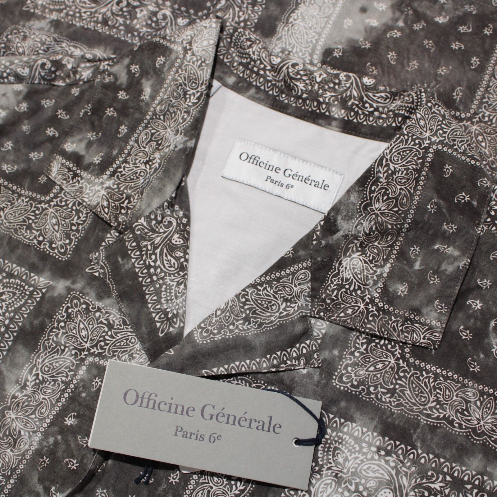 Officine Generale Officine Generale New with tags Shirt Size M US In Gray Size US M / EU 48-50 / 2 - 1 Thumbnail