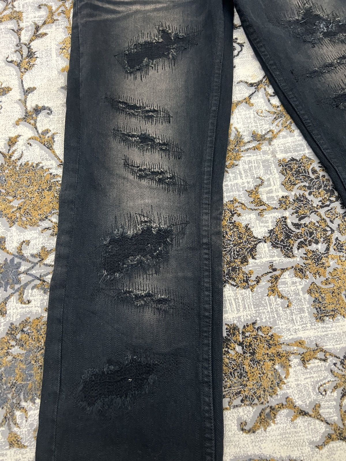 Tornado Mart TORNADO MART JAPANESE BRAND DISTRESSED DENIM Size US 33 - 7 Thumbnail