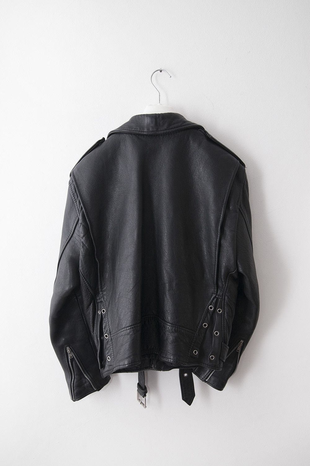 Vintage 1980's black leather perfecto jacket Size US S / EU 44-46 / 1 - 3 Thumbnail