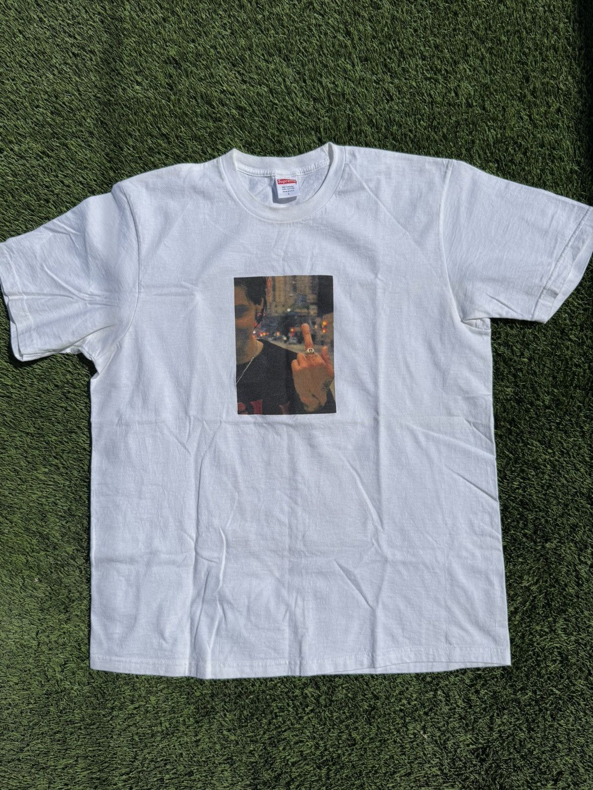 Supreme Supreme "Blessed" Tee Size US L / EU 52-54 / 3 - 3 Thumbnail