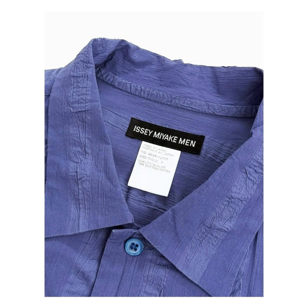 Issey Miyake × Pleats Please Issey Miyake Issey miyake men pleats shirt size4 Size US L / EU 52-54 / 3 - 3 Thumbnail