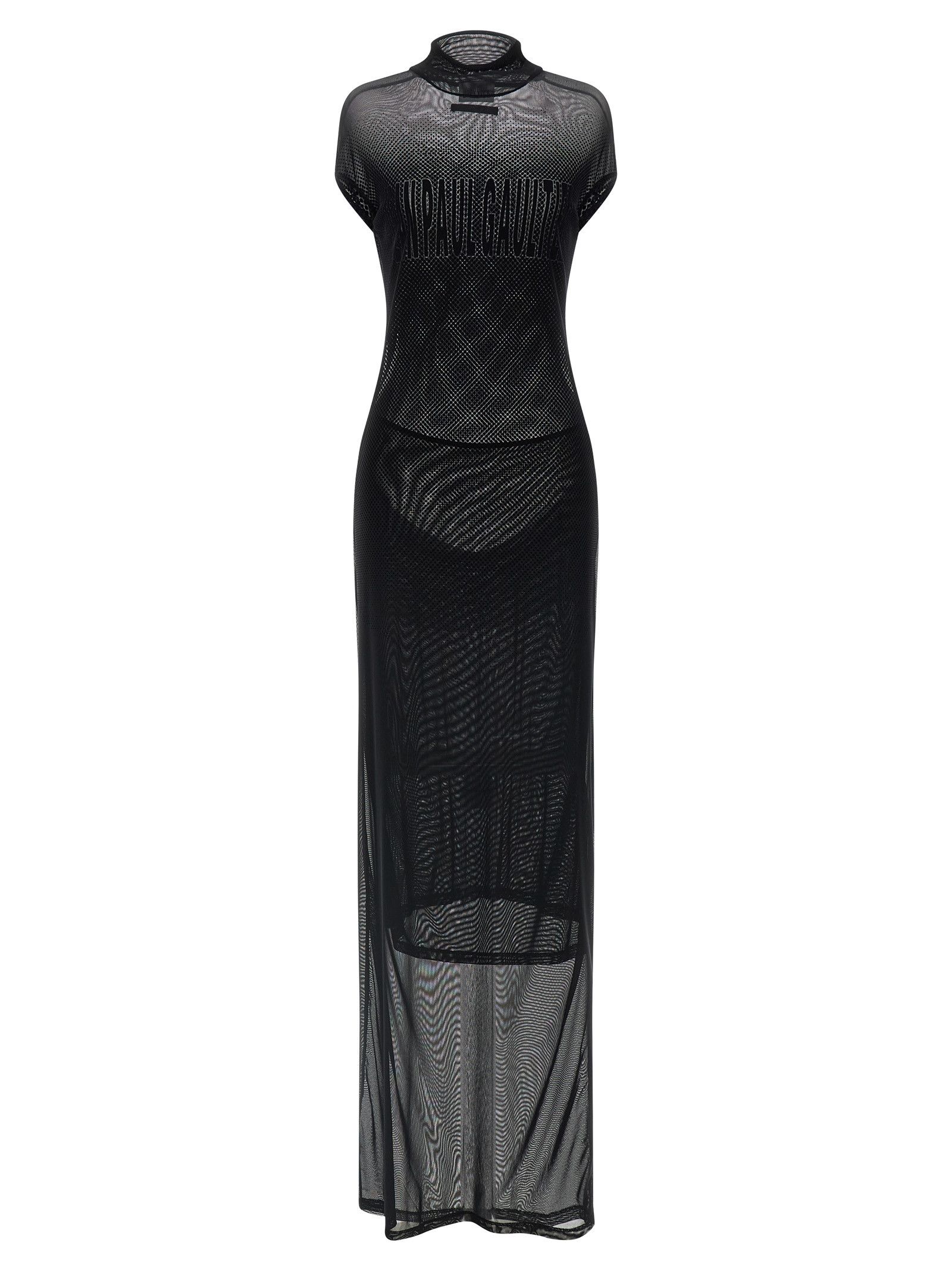 Jean Paul Gaultier Flocked dress Size S / US 4 / IT 40 - 1 Thumbnail