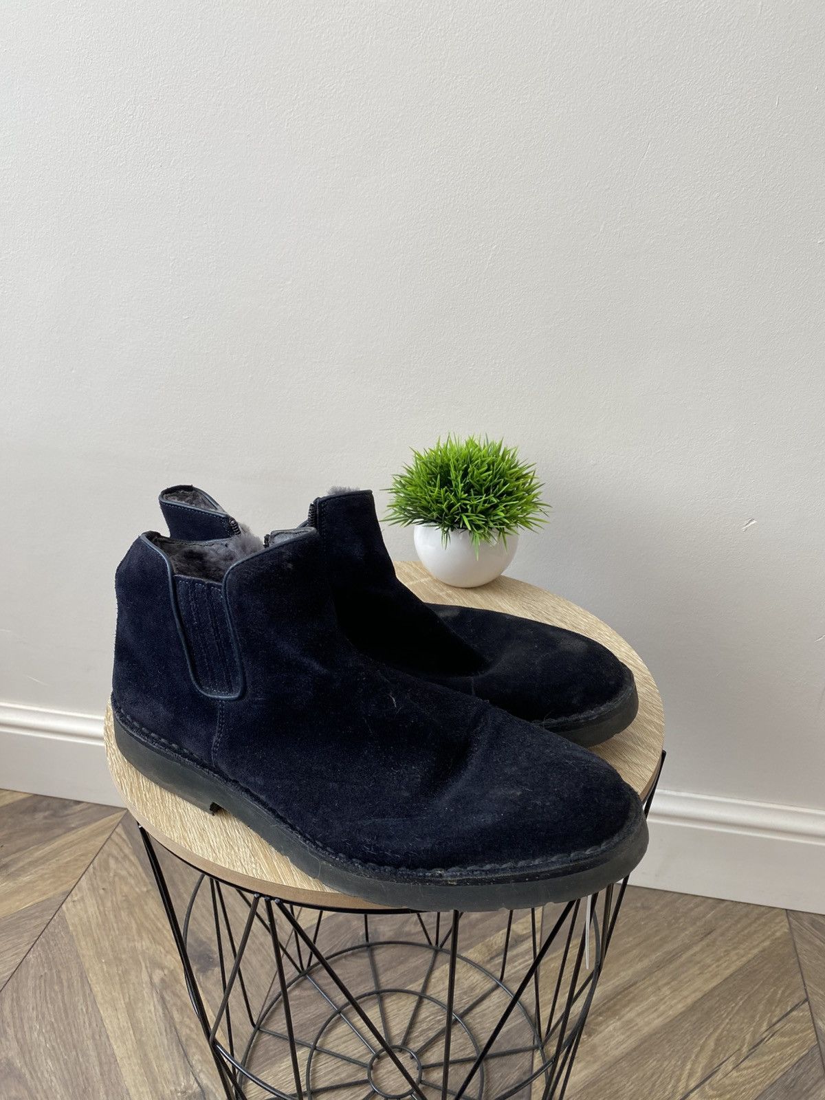 Baldinini Vintage BALDININI SUEDE WINTER COMFORT FLATS BOOTIES Size US 10 / EU 43 - 3 Thumbnail