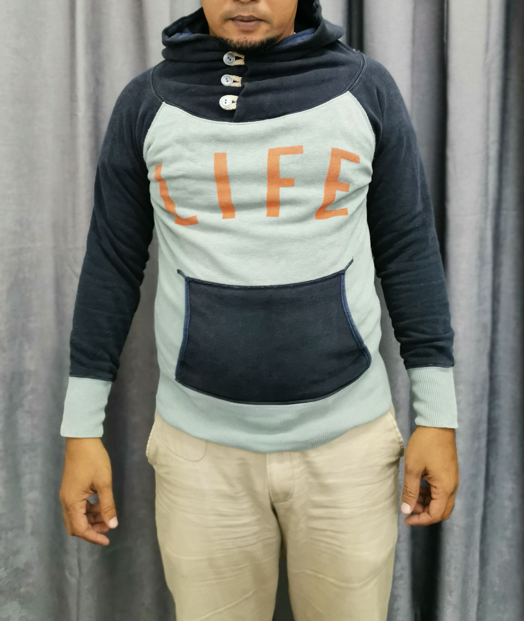 Japanese Brand Life Hoodie Size US S / EU 44-46 / 1 - 7 Thumbnail