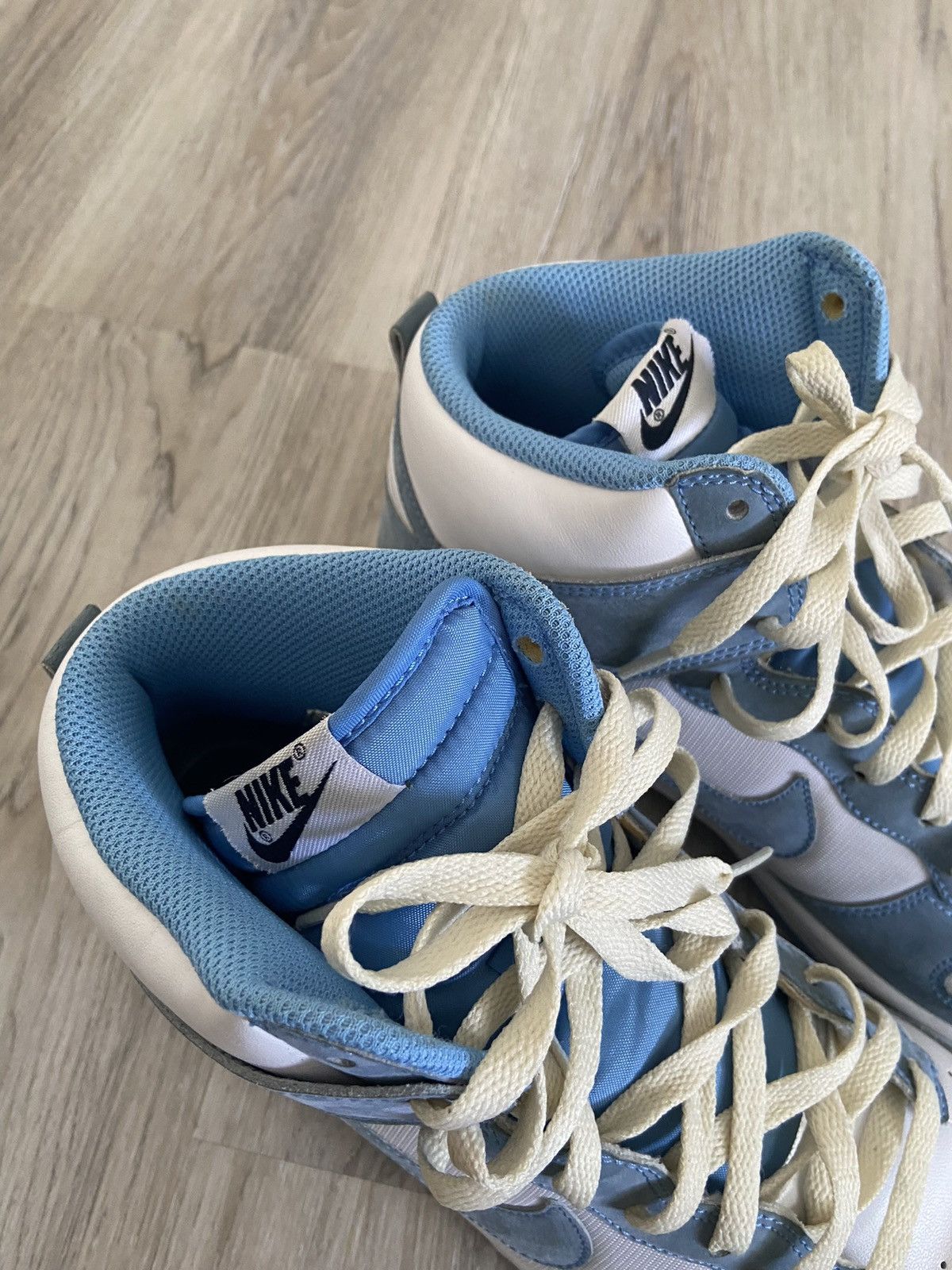 Nike Nike Dunk High Premium University Blue White Size US 11 / EU 44 - 5 Thumbnail