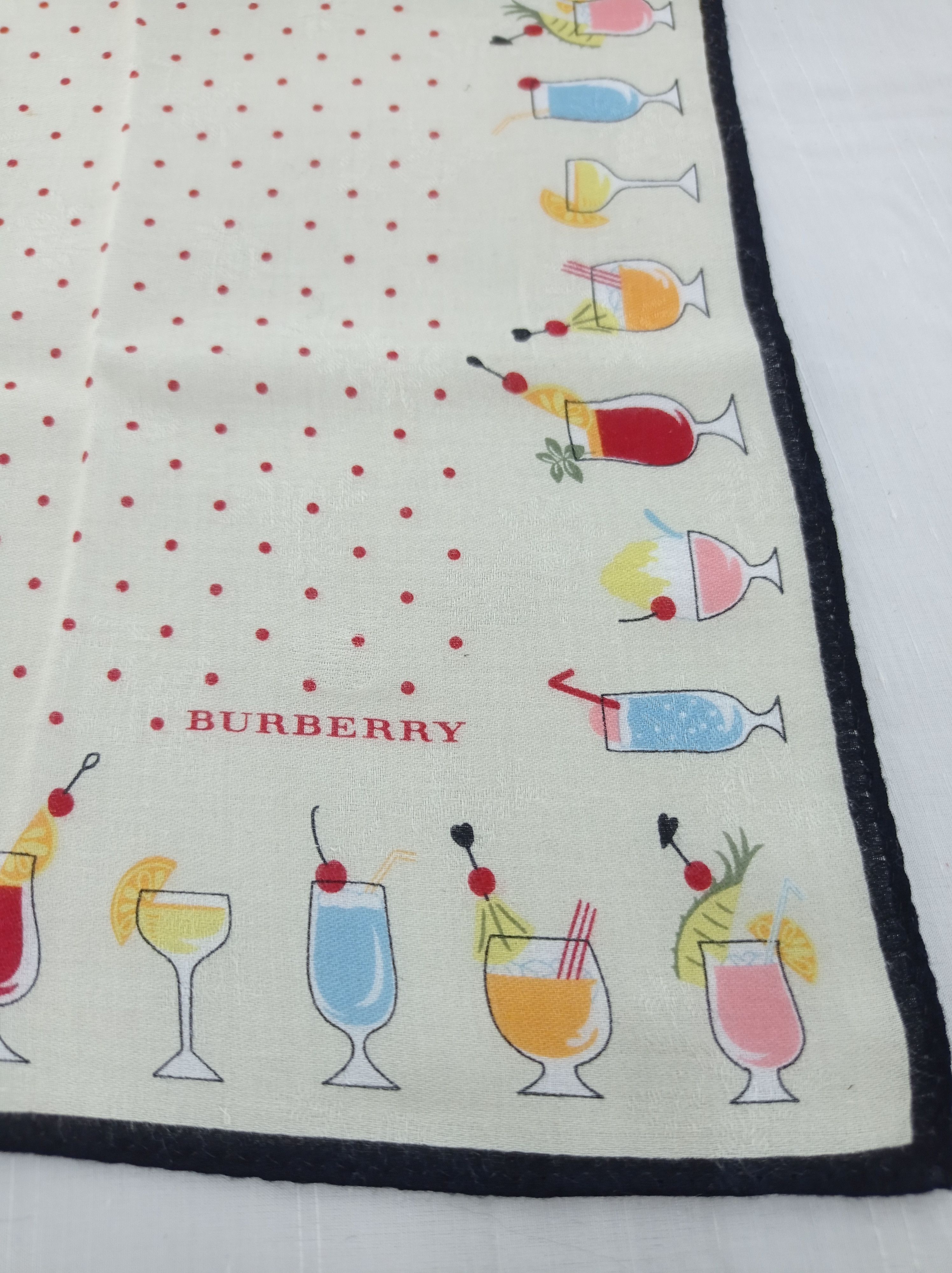 Burberry × Vintage Burberry Handkerchief / Neckwear / Bandana Size ONE SIZE - 5 Thumbnail