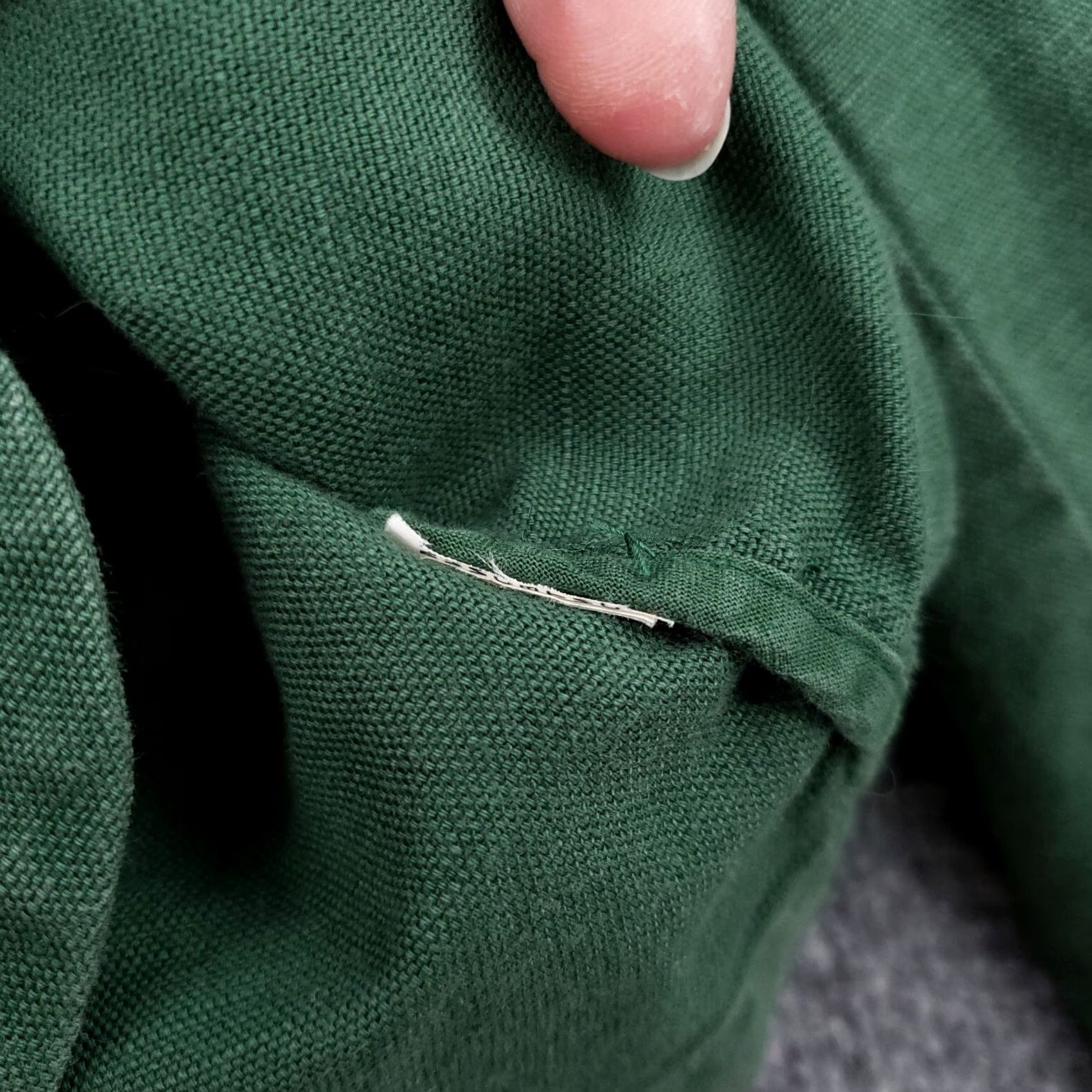 Gap Gap Jacket Womens 2 Green Basic Cropped Single Breasted Two-Button Long Sleeves Shirt Mens Womens Girls Boys Size XS / US 0-2 / IT 36-38 - 4 Thumbnail