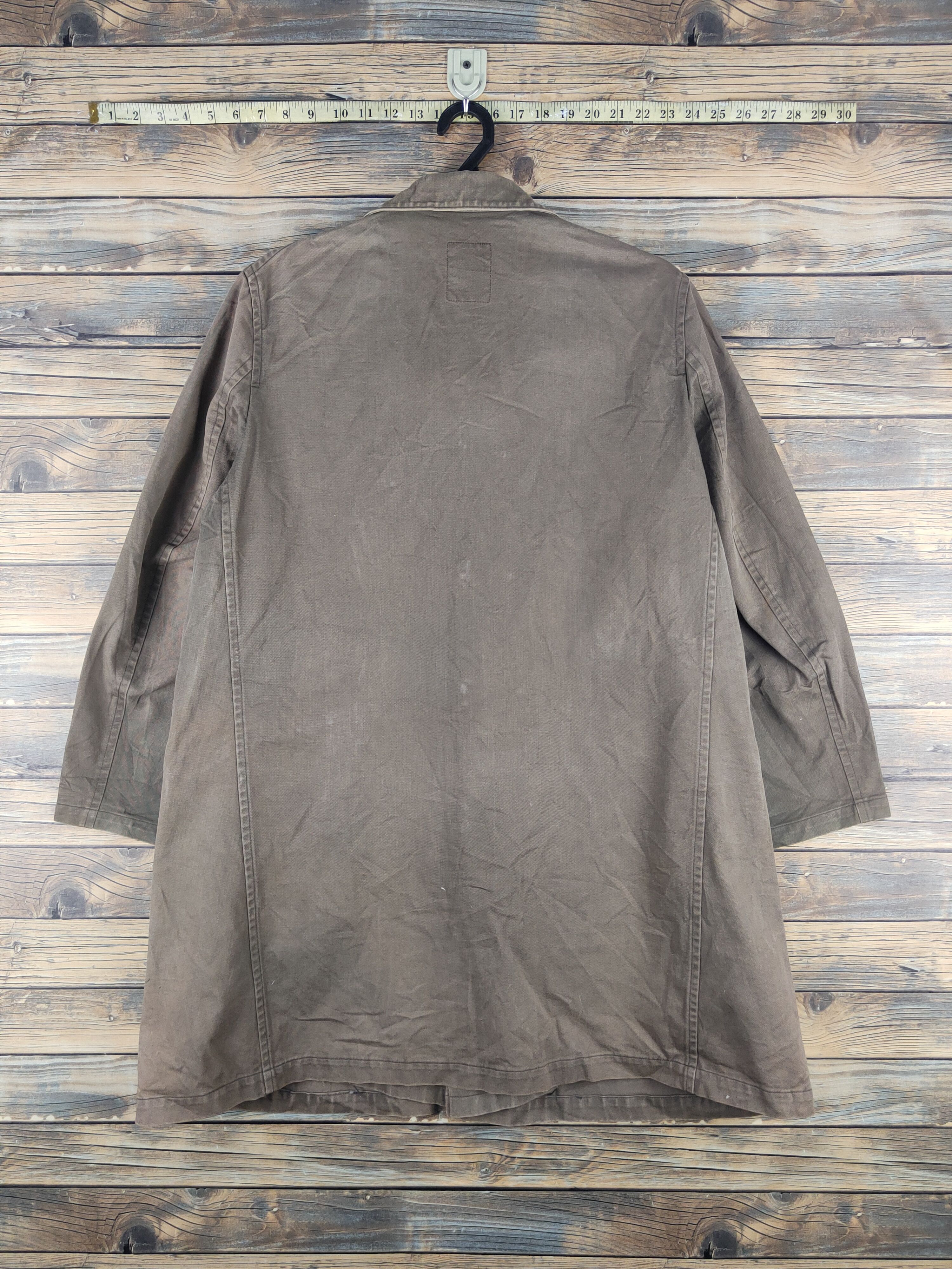 Limi Feu DL Limi Feu Yohji Yamamoto Olive Long Jackets #S2802T Size US S / EU 44-46 / 1 - 7 Thumbnail