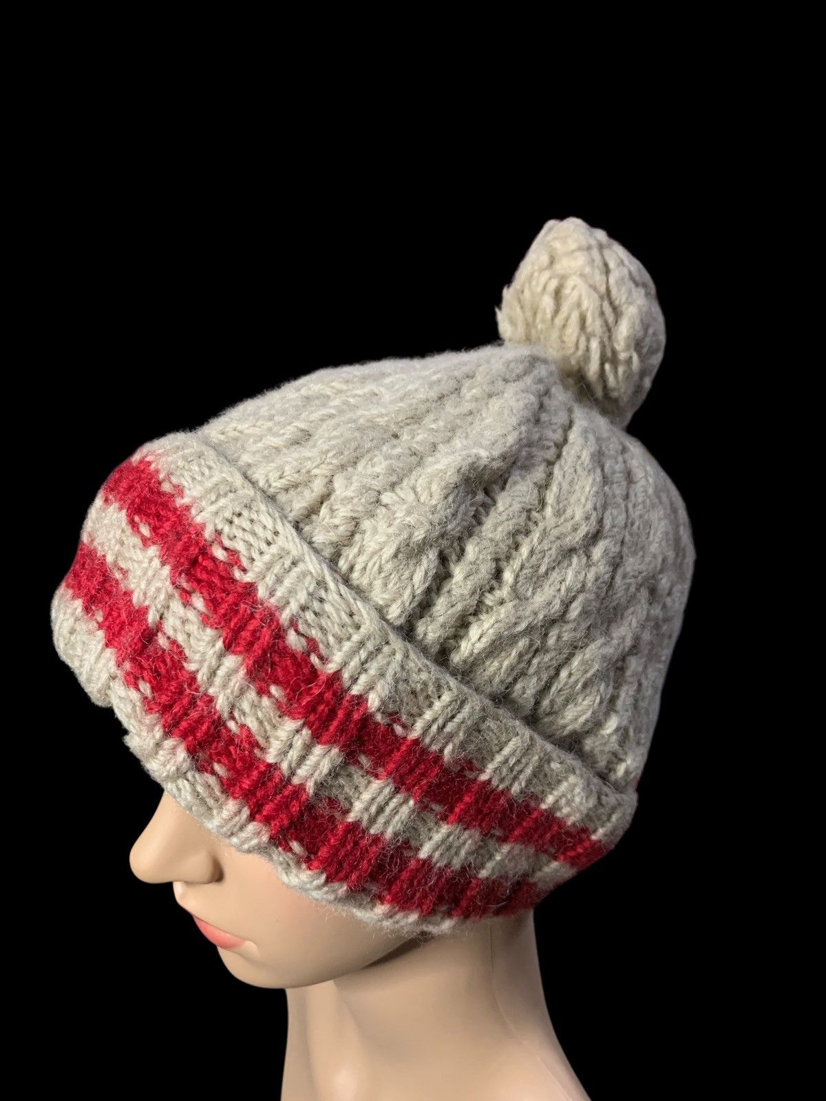 Handmade × Japanese Brand × Kapital Crochet Knitters hand embroidery Beanyy Size ONE SIZE - 4 Thumbnail