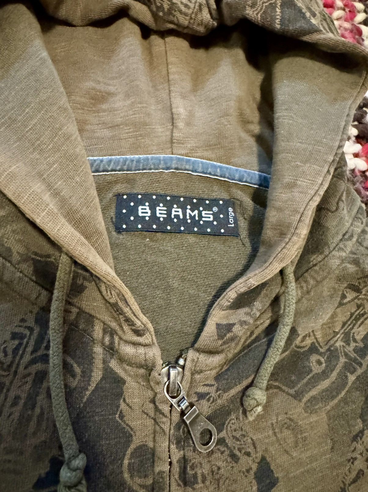 Beams Plus *VERY RARE* Vintage Beams Plus Japan Hoodie - Size Large Size US L / EU 52-54 / 3 - 3 Thumbnail
