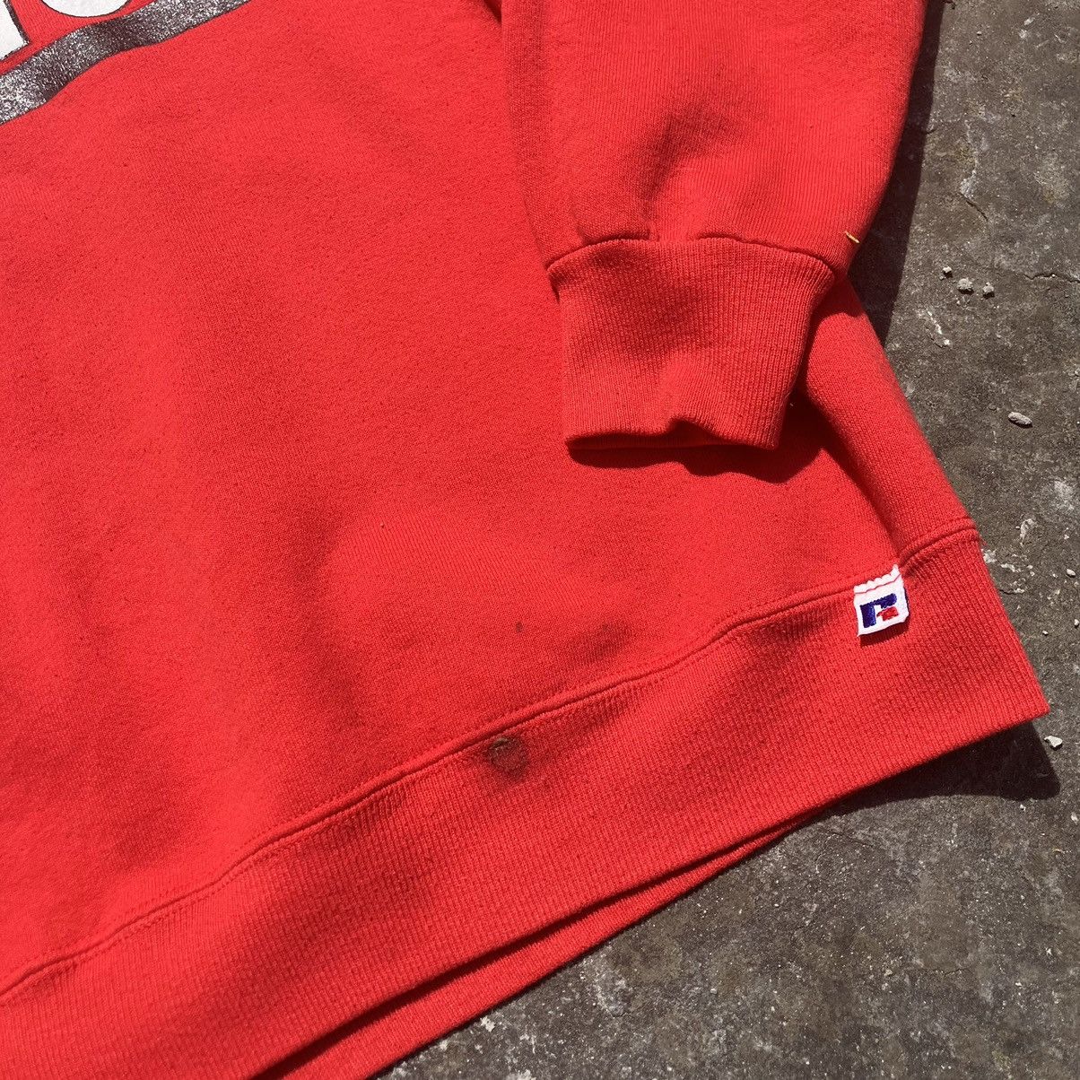 Vintage VTG 90’s Houston Red Crewneck Size US L / EU 52-54 / 3 - 4 Thumbnail