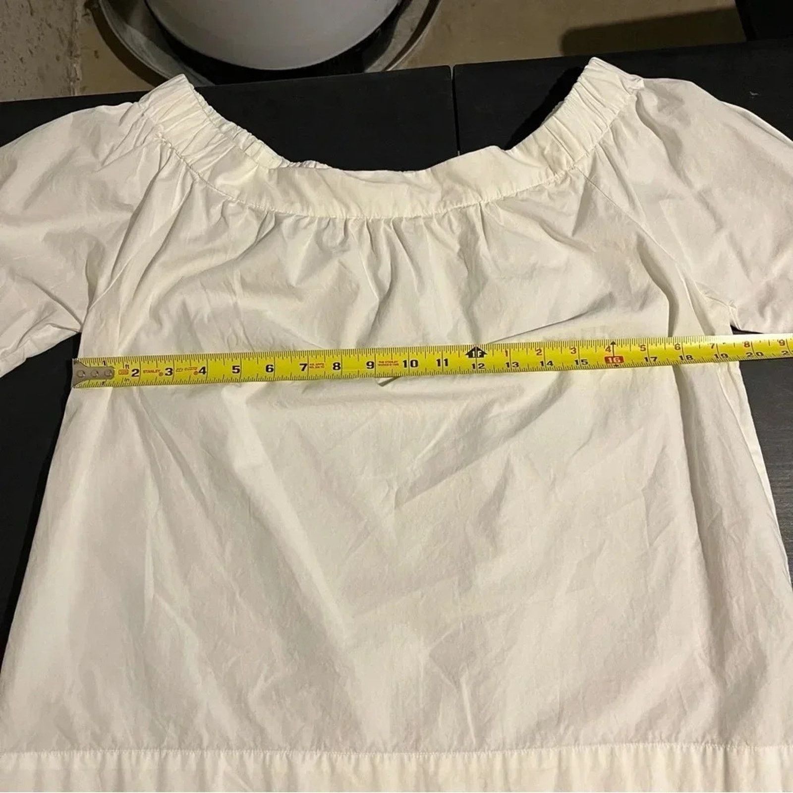 Madewell Madewell Off Shoulder Size M Boho Shirt 3/4 Sleeve Cotton Size M / US 6-8 / IT 42-44 - 6 Thumbnail
