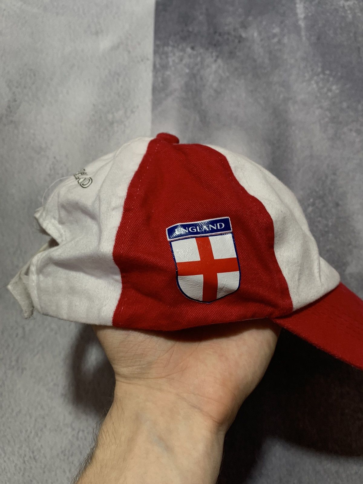 Vintage Vintage Y2K England big logo streetwear cap Size ONE SIZE - 2 Thumbnail