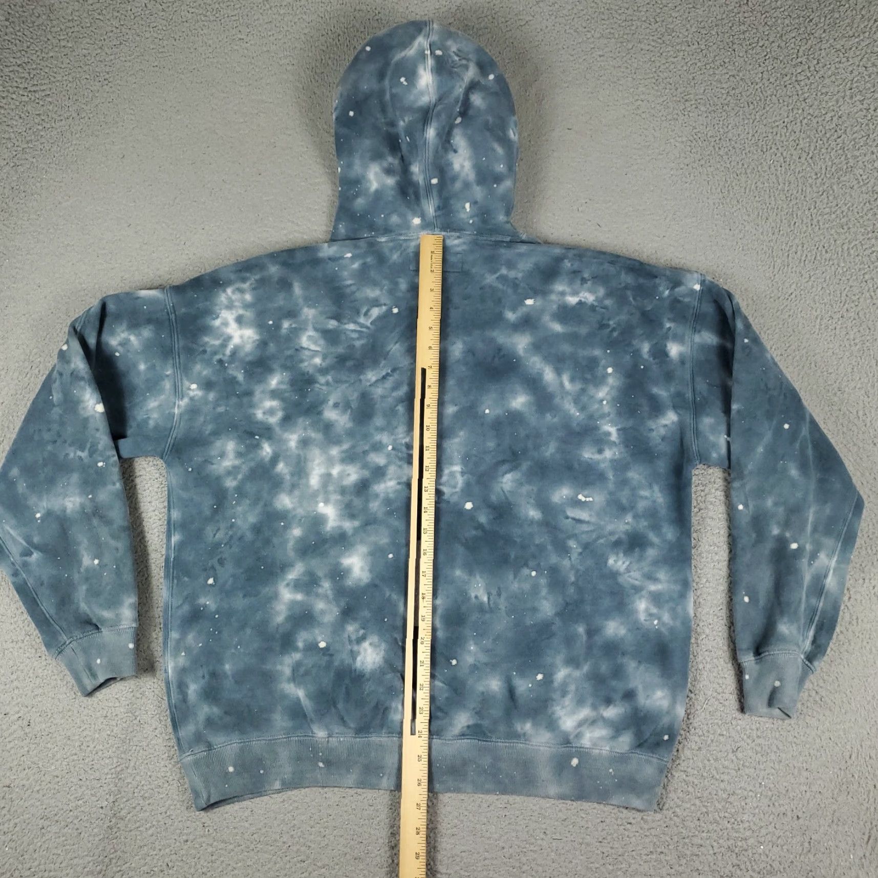 Abercrombie & Fitch Abercrombie Fitch Sweater Mens Medium Blue Tie Dye Oversized Hoodie Sweatshirt * Size US M / EU 48-50 / 2 - 6 Thumbnail