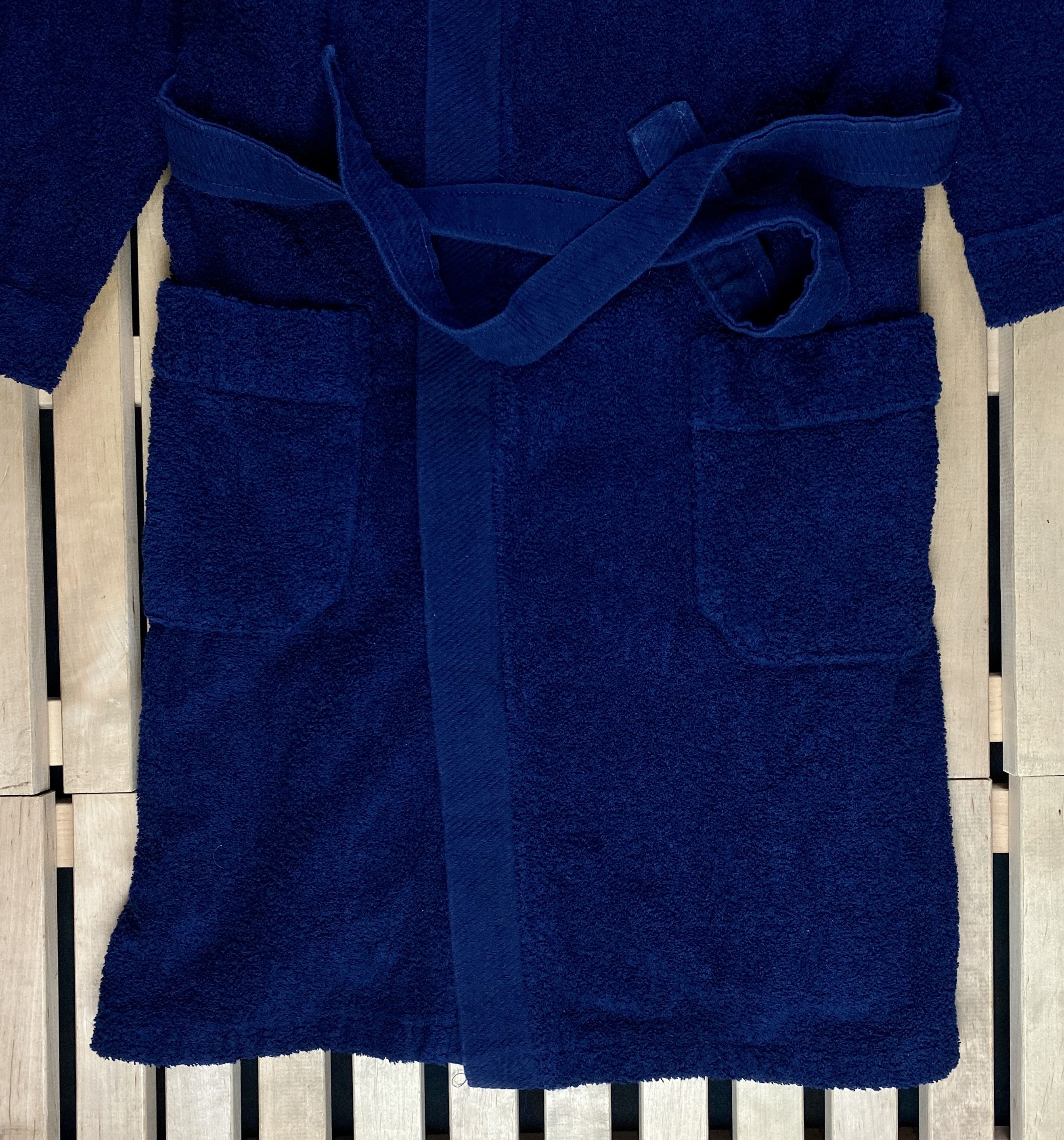 Polo Ralph Lauren × Ralph Lauren Mens Vintage Bathrobe Polo Ralph Lauren Size M Cotton Size 44R - 3 Thumbnail